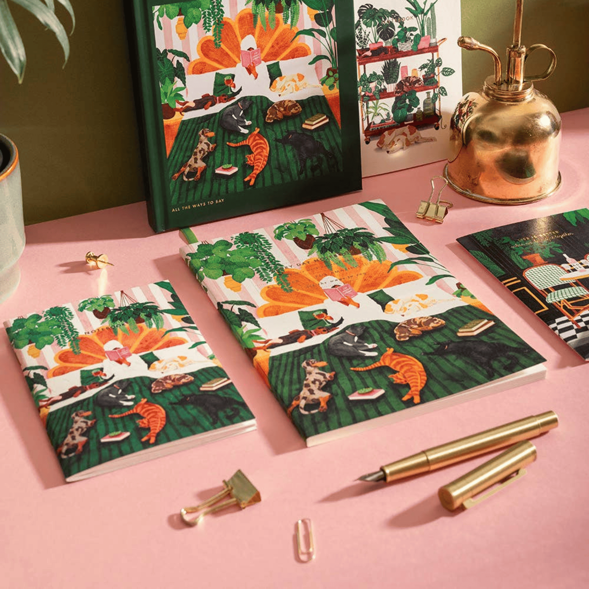 All The Way To Say Quaderni Set di Quaderni Life with Pets & Plants