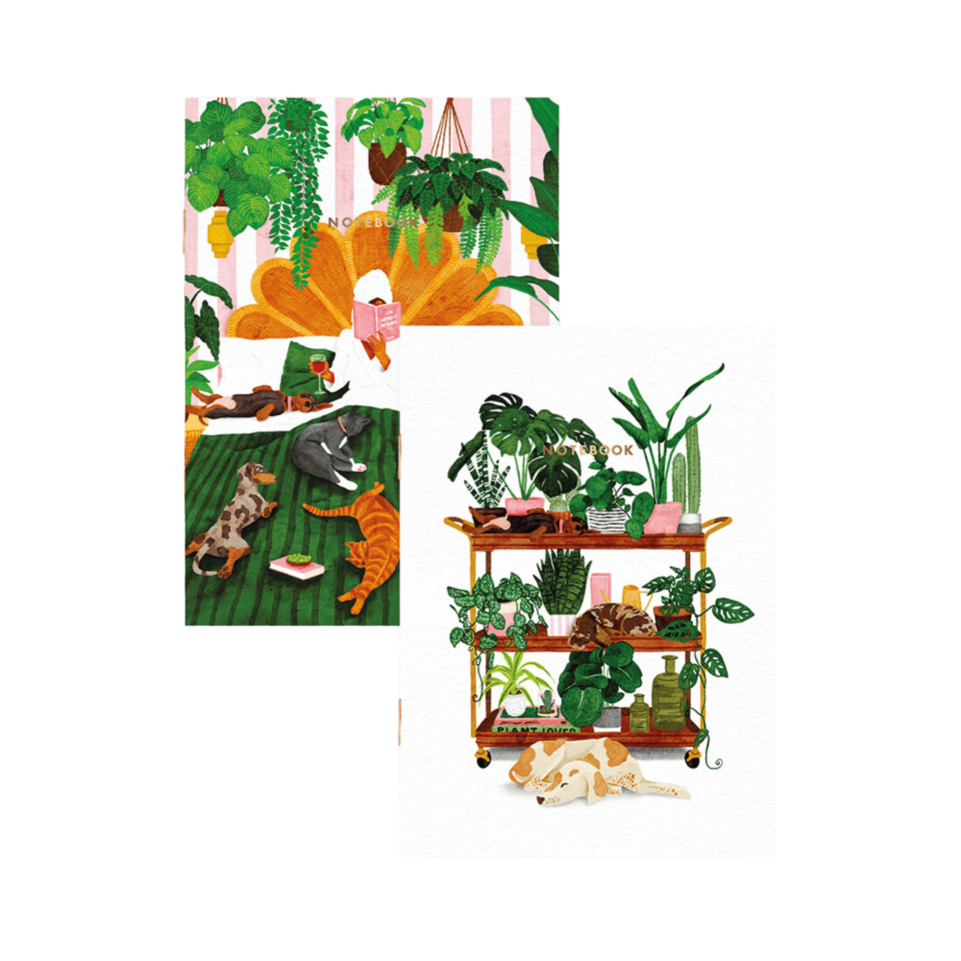 All The Way To Say Quaderni Set di Quaderni Life with Pets & Plants