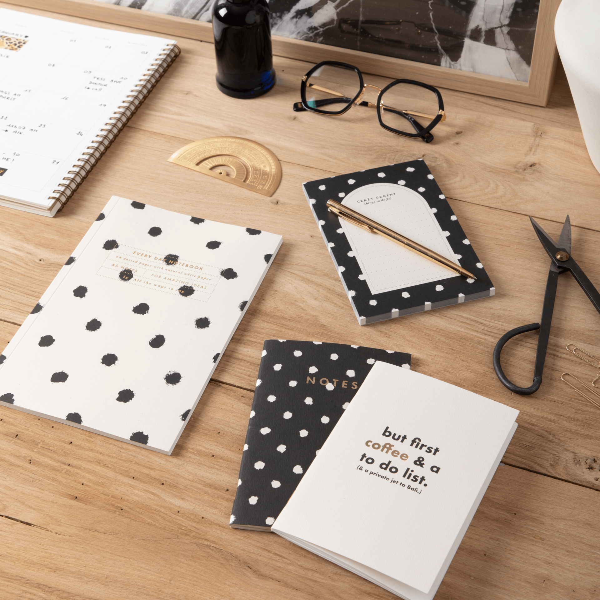 All The Way To Say Quaderni Set di Quaderni Painted Dots