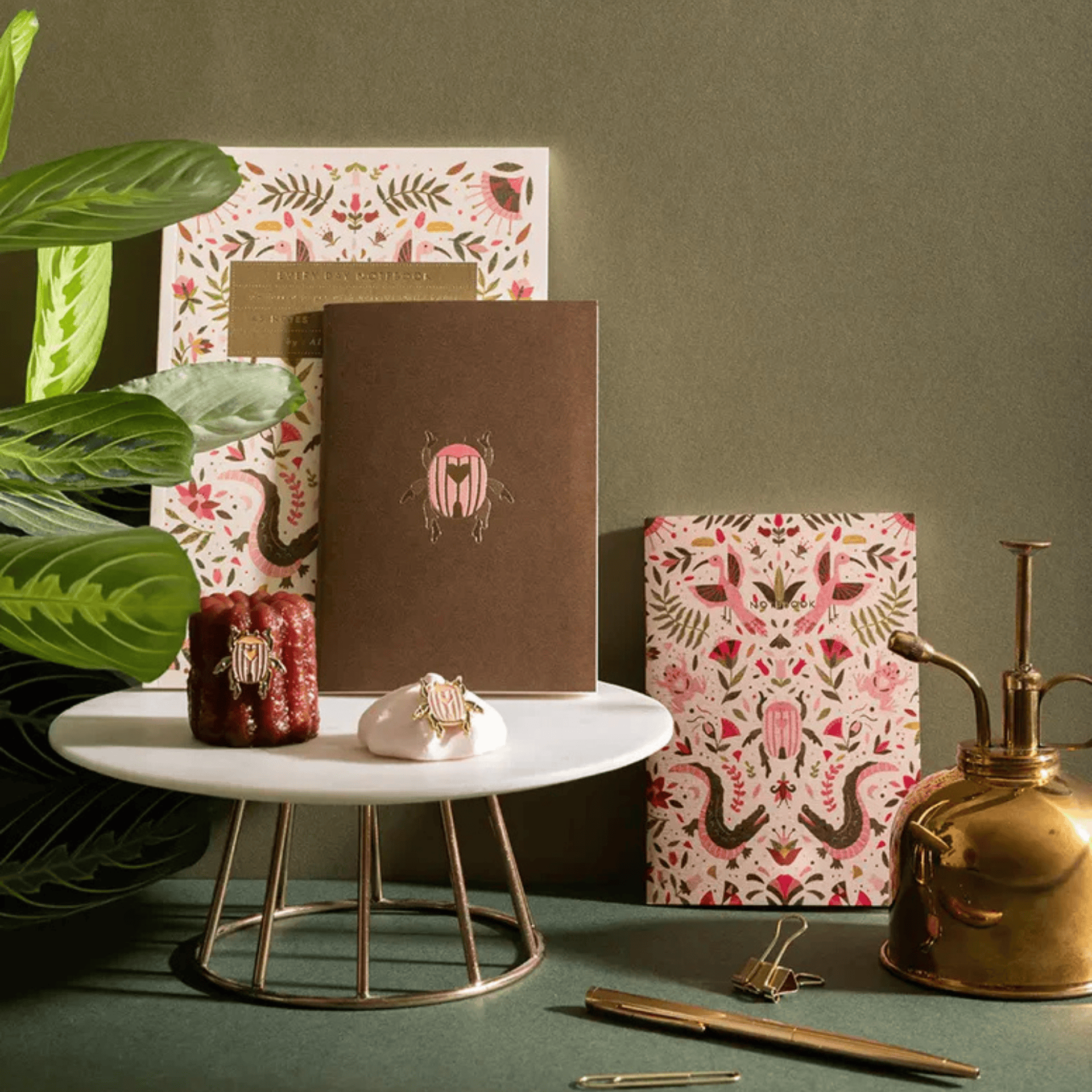 All The Way To Say Quaderni Set di Quaderni Pink Croco