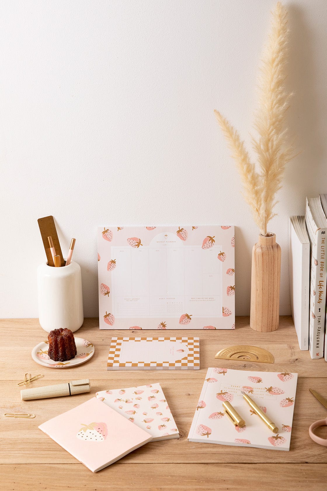 All The Way To Say Quaderni Set di Quaderni Strawberries