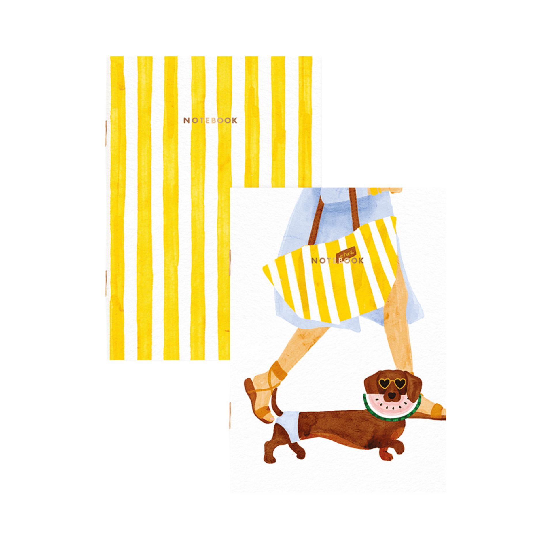 All The Way To Say Quaderni Set di Quaderni Summer Dachshund