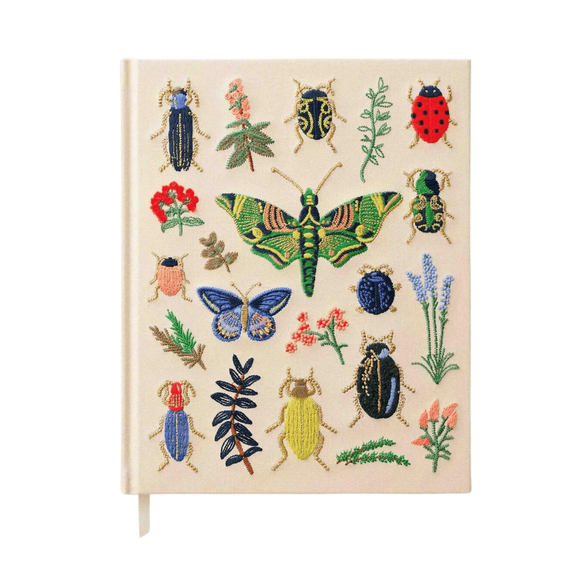 Rifle Paper Quaderni Sketchbook Curio Embroided Rifle Paper - ricamato