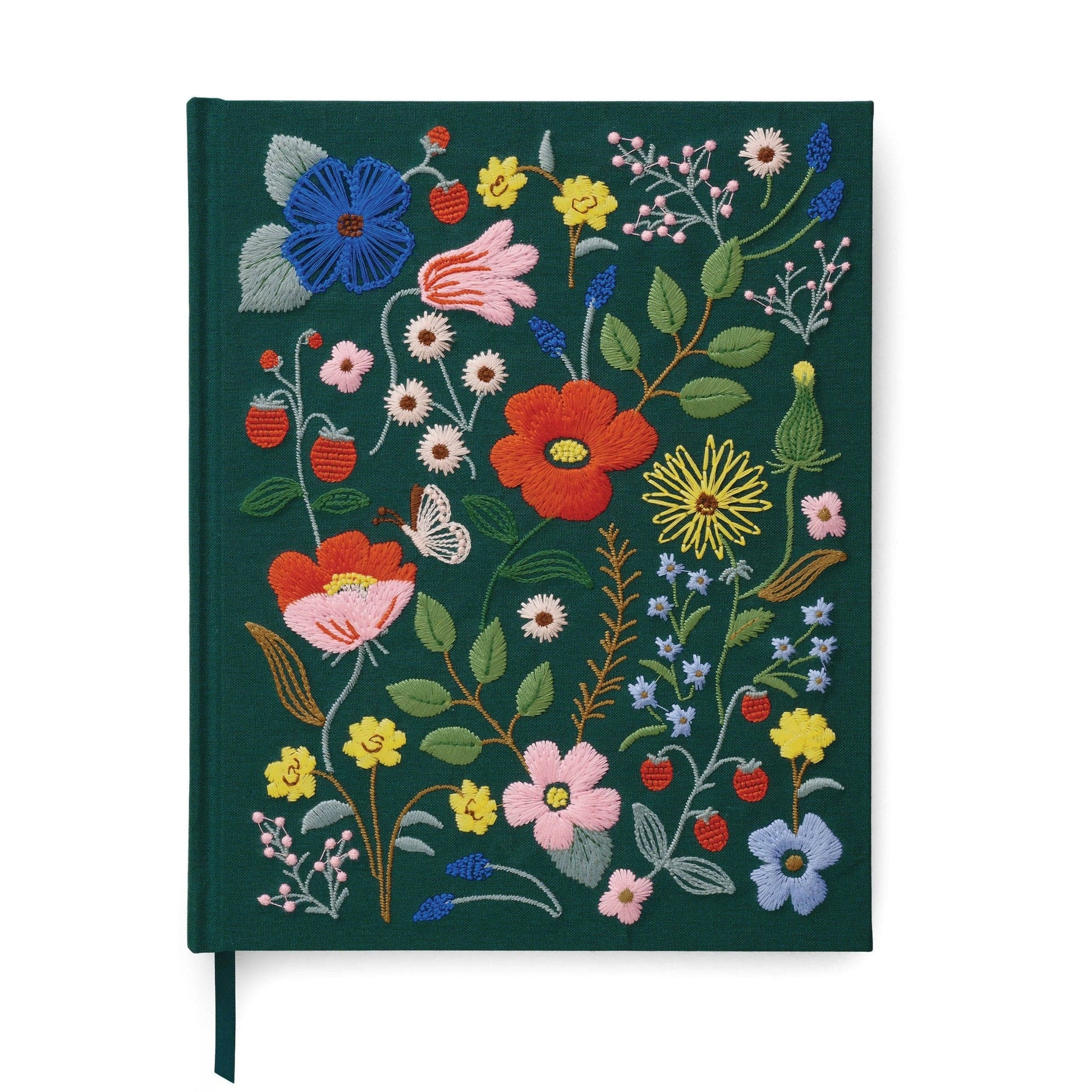 Rifle Paper Quaderni Sketchbook Strawberry Fields Embroided Rifle Paper - ricamato