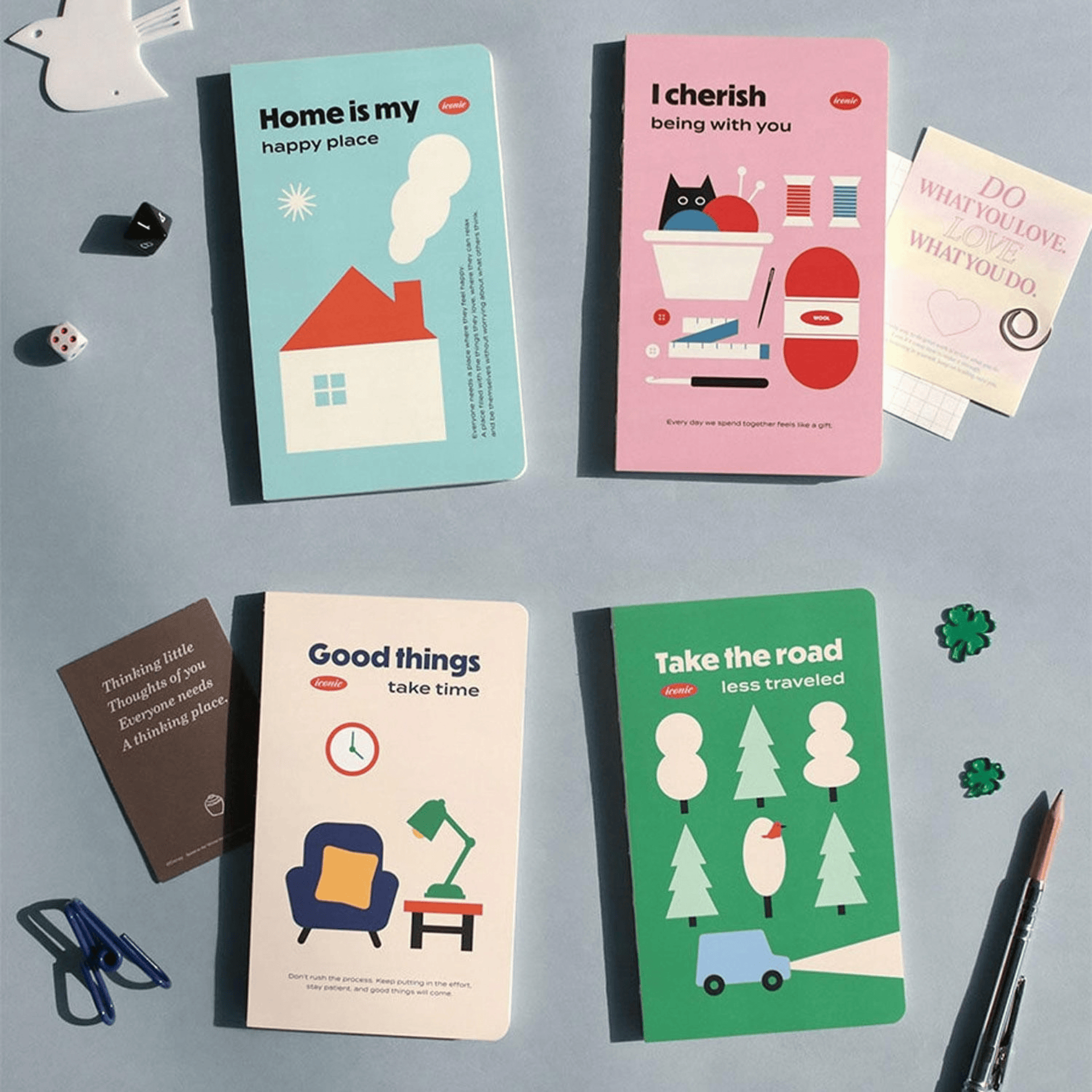 Iconic Quaderni Slow Handy Notebook B6 Grid