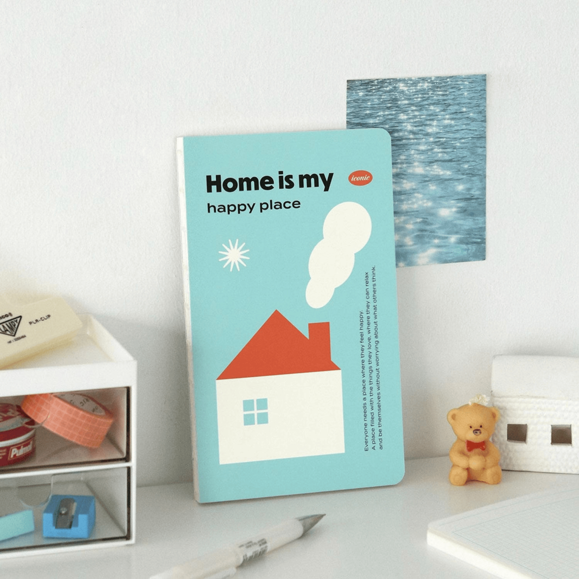 Iconic Quaderni HOME Slow Handy Notebook B6 Grid