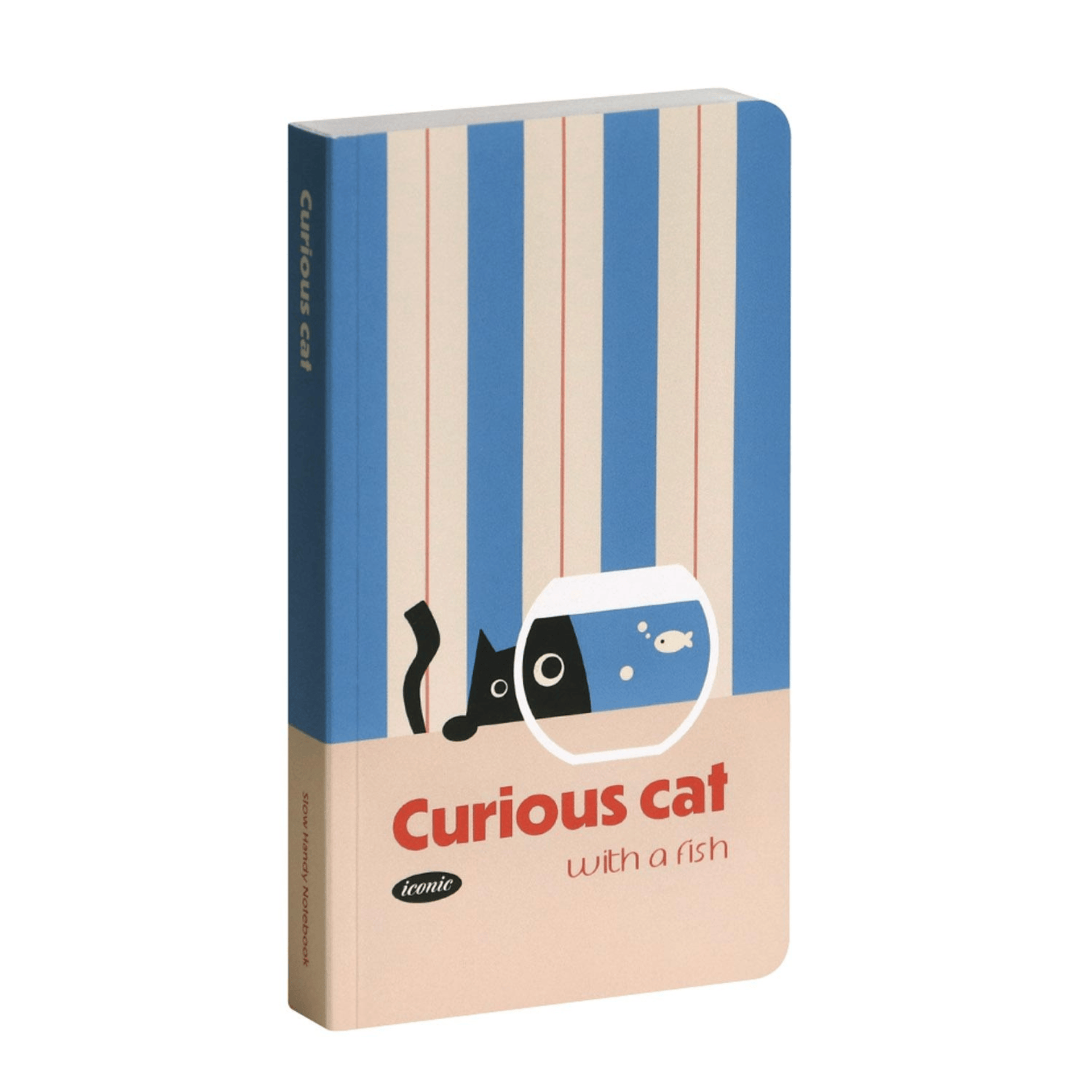 Iconic Quaderni Slow Handy Notebook - Curious Cat