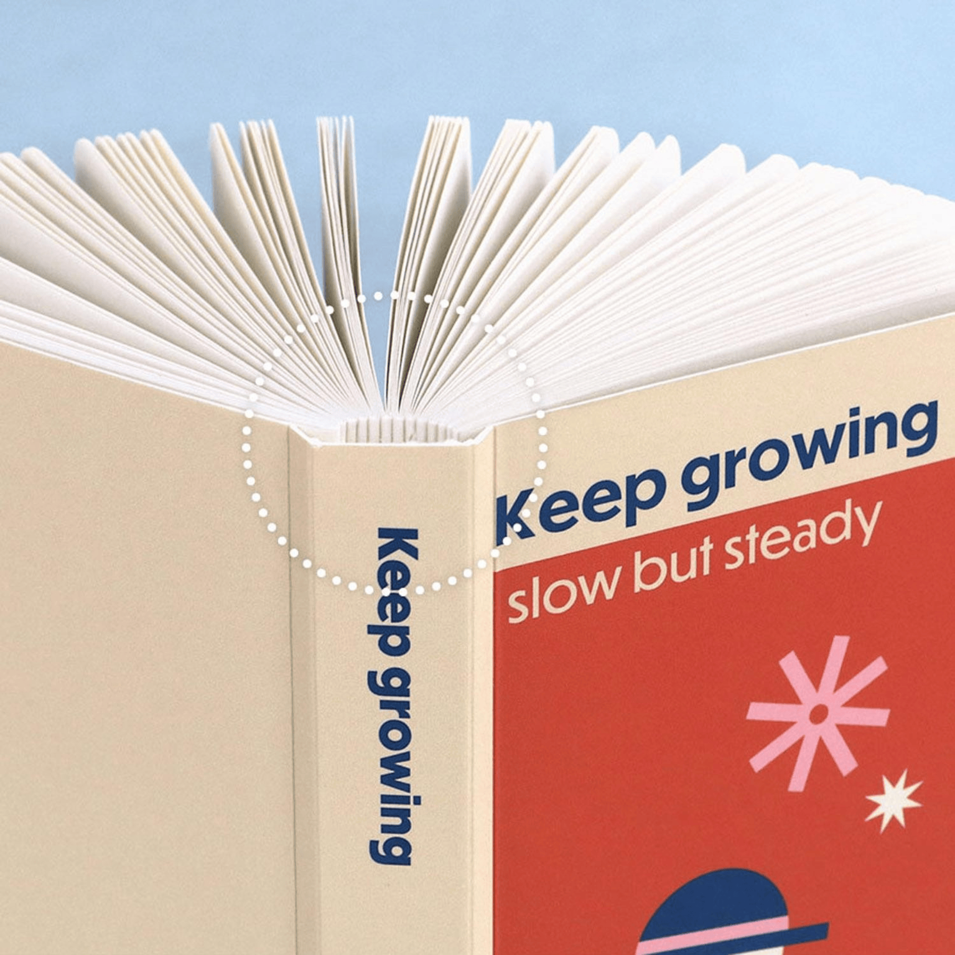 Iconic Quaderni Slow Handy Notebook - Keep Growing