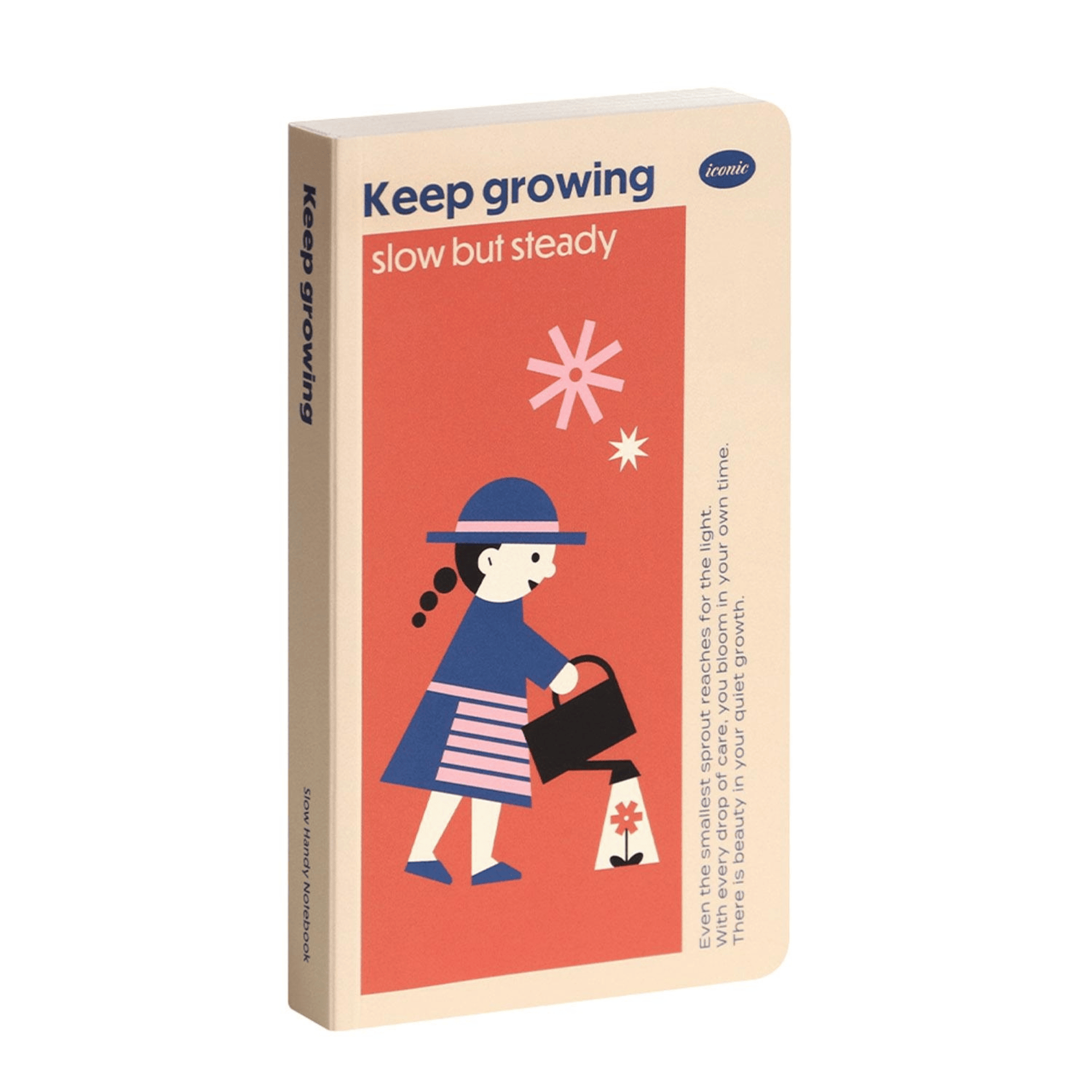Iconic Quaderni Slow Handy Notebook - Keep Growing