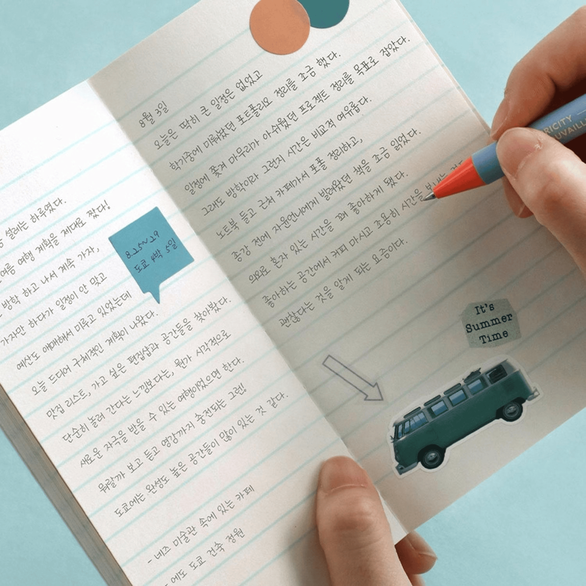 Iconic Quaderni Slow Handy Notebook - Party