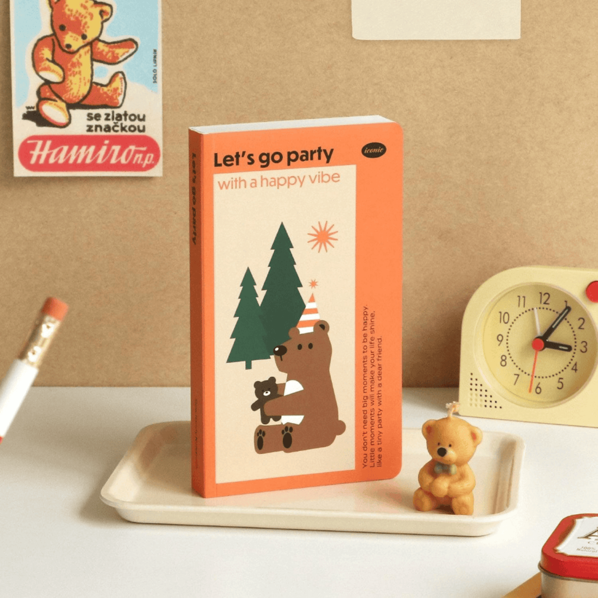 Iconic Quaderni Slow Handy Notebook - Party