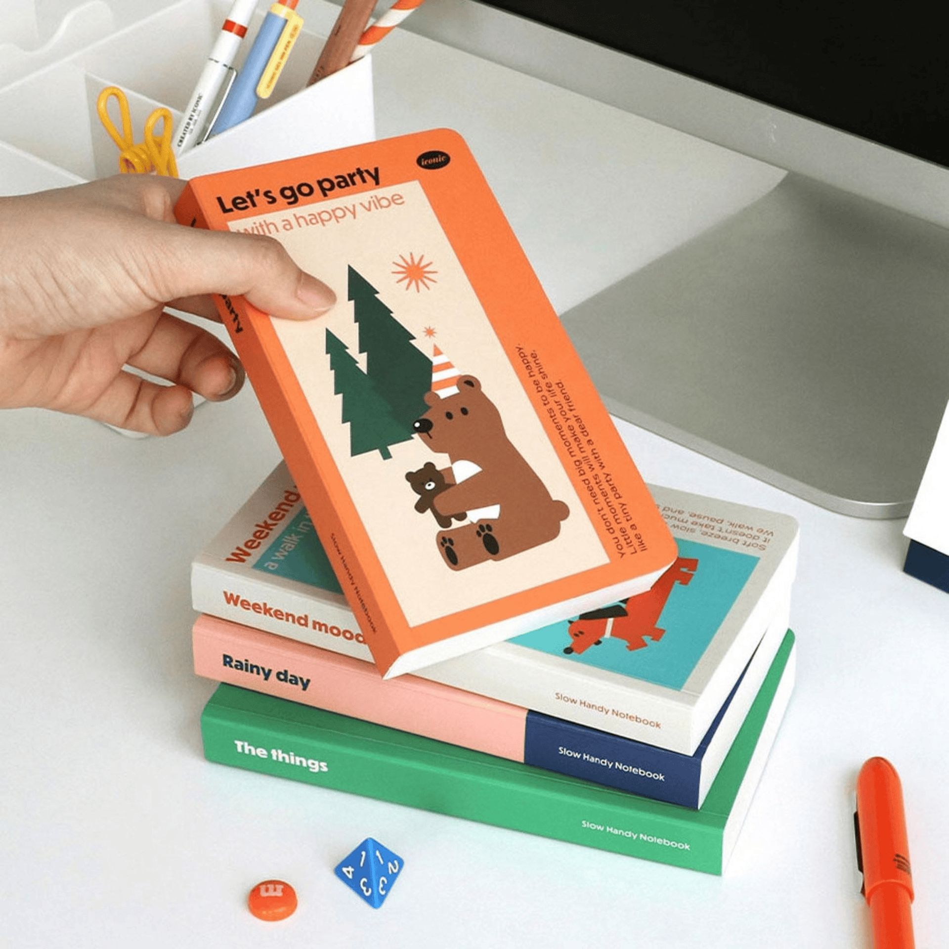 Iconic Quaderni Slow Handy Notebook - Party