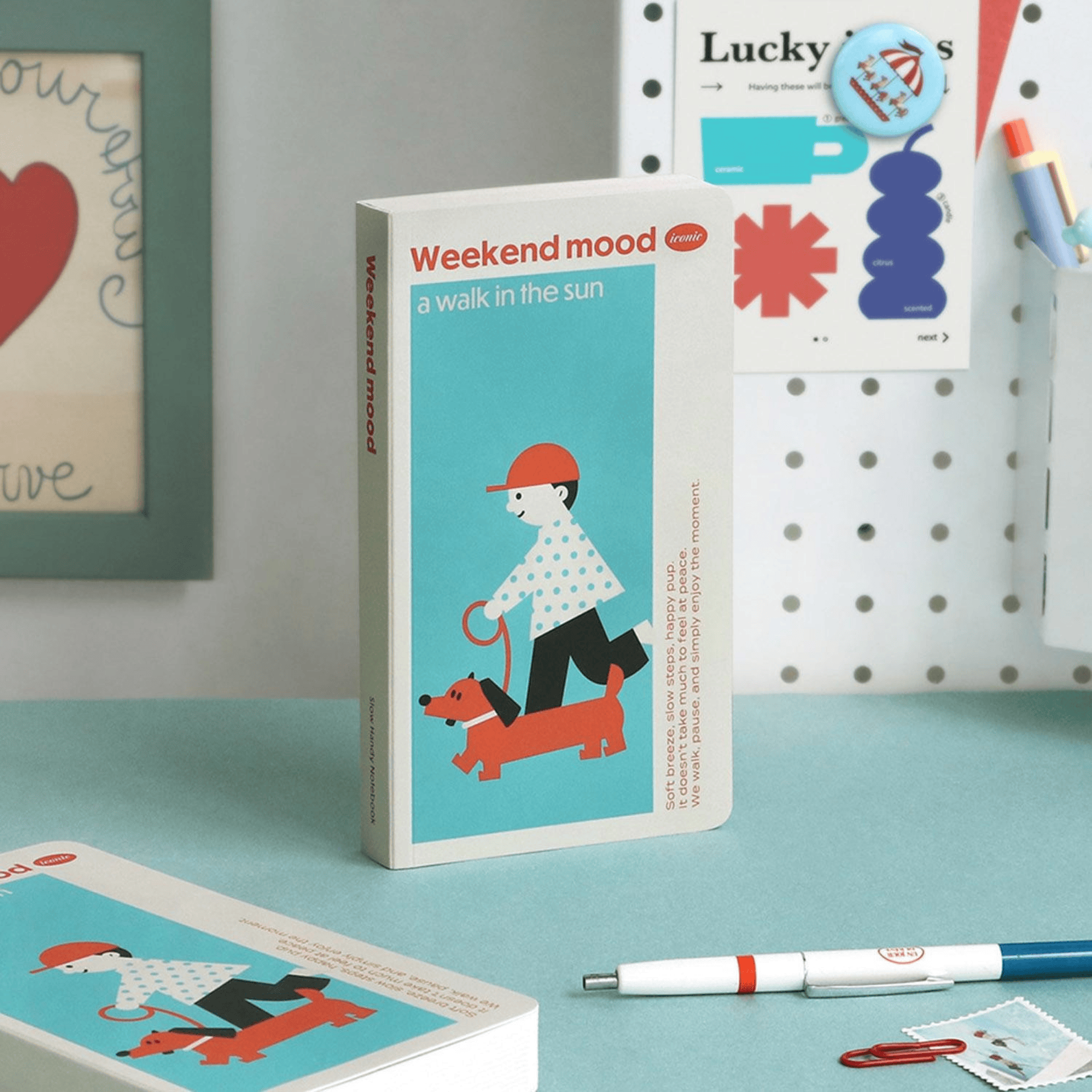 Iconic Quaderni Slow Handy Notebook - Weekend