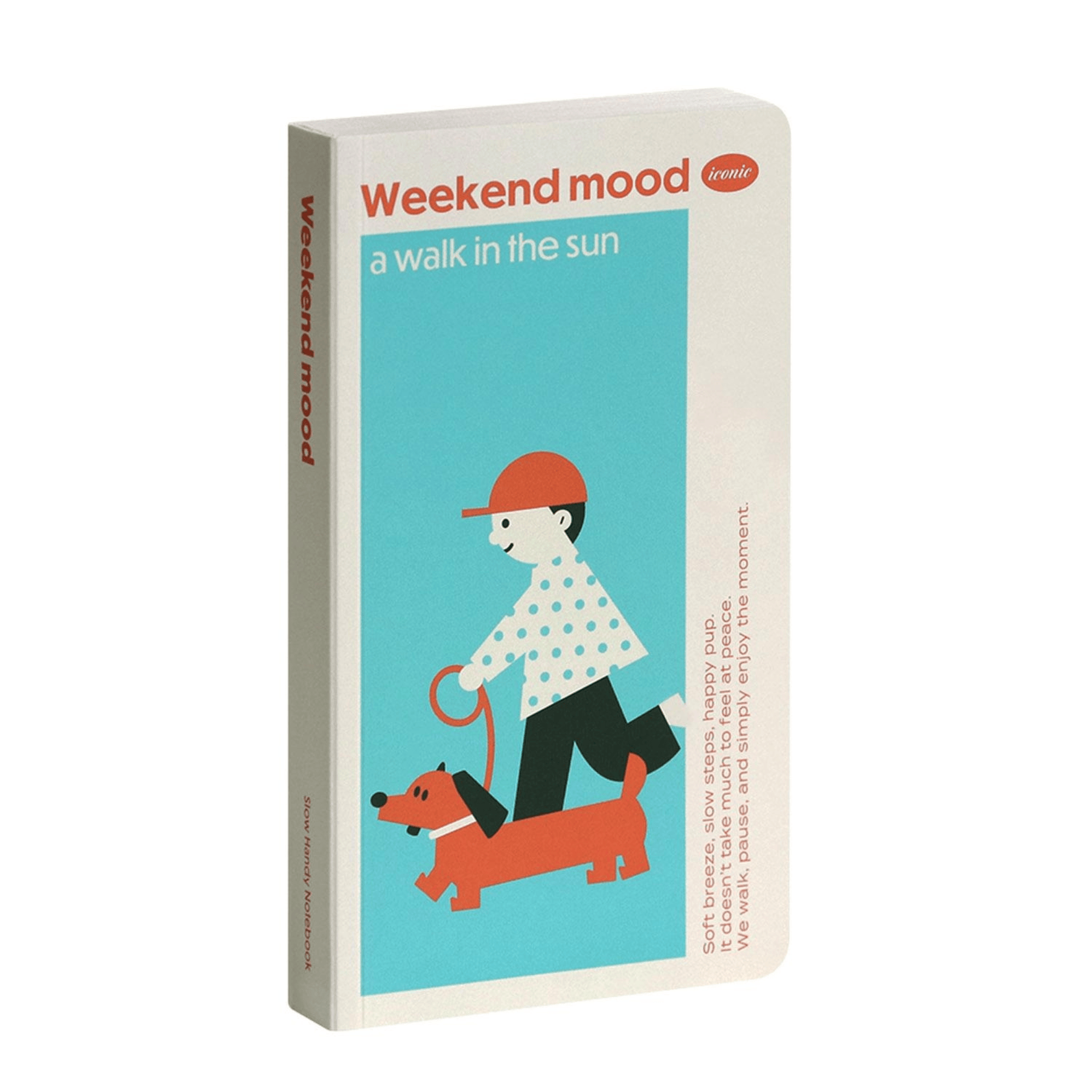 Iconic Quaderni Slow Handy Notebook - Weekend