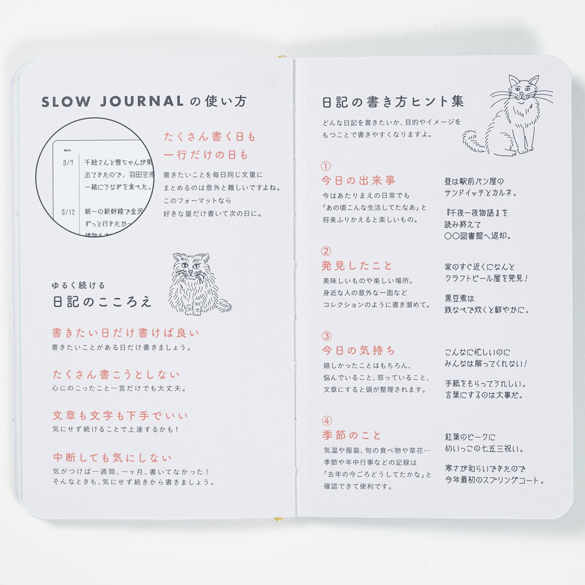 Greeting Life Quaderni Slow Journal Yusuke Yonezu - Cat n.2