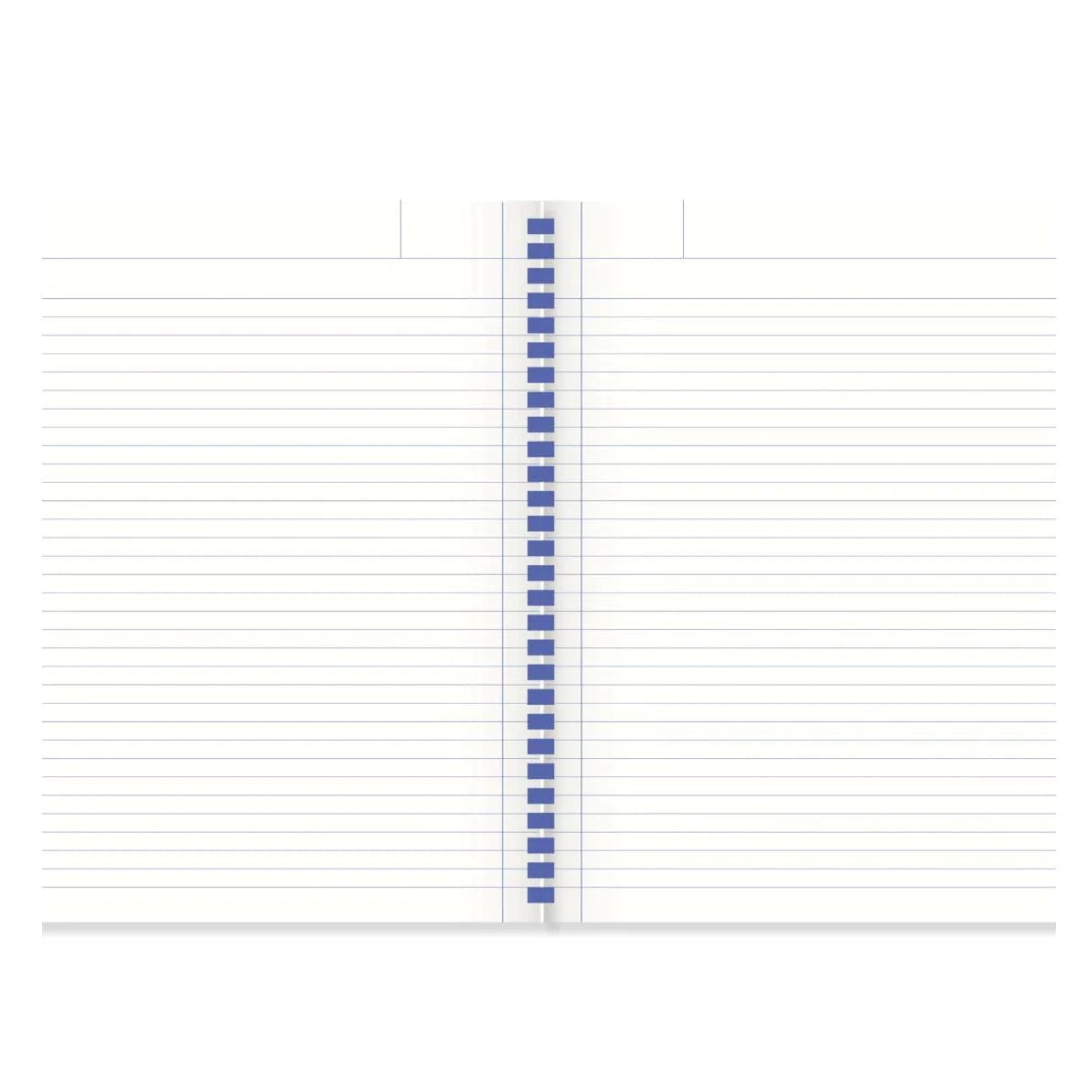 A-Journal Quaderni Spiral Notebook Blue&Orange