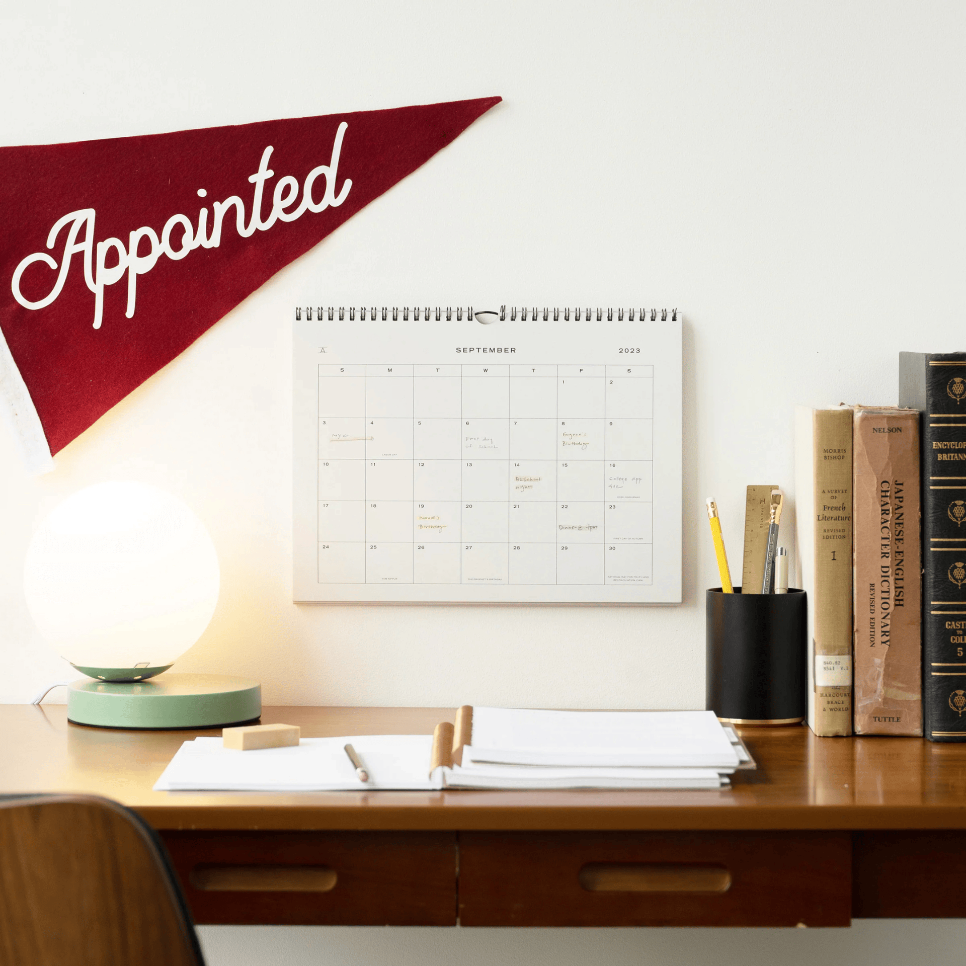 Appointed Quaderni Three Subject Notebook