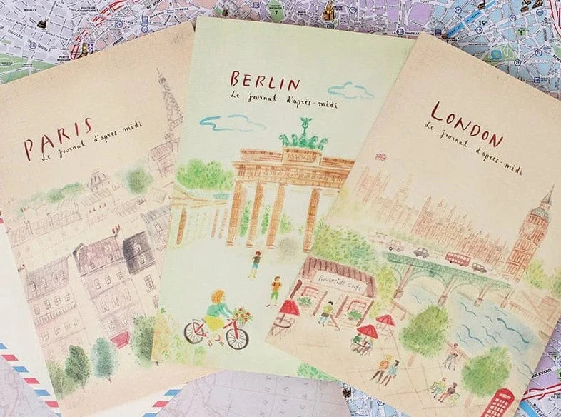 Pansydaisy Korea Quaderni Travel Journal - Berlin