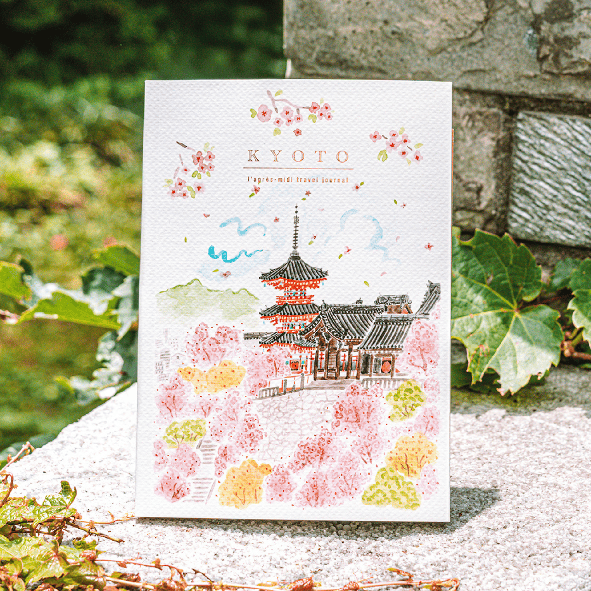 Pansydaisy Korea Quaderni Travel Journal - Kyoto Kiyomizu Spring