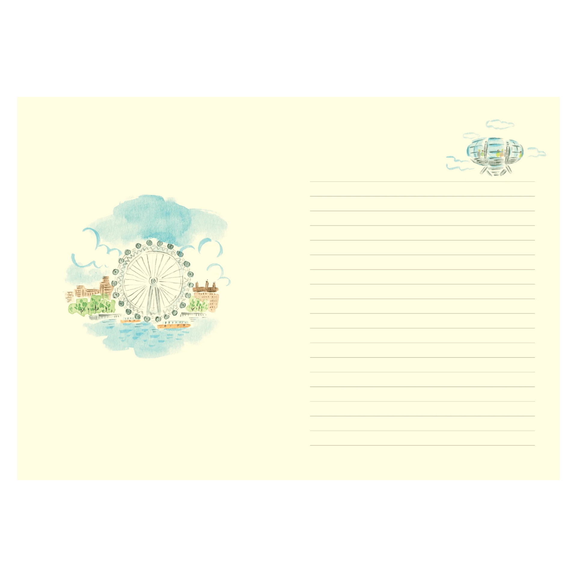 Pansydaisy Korea Quaderni Travel Journal - London