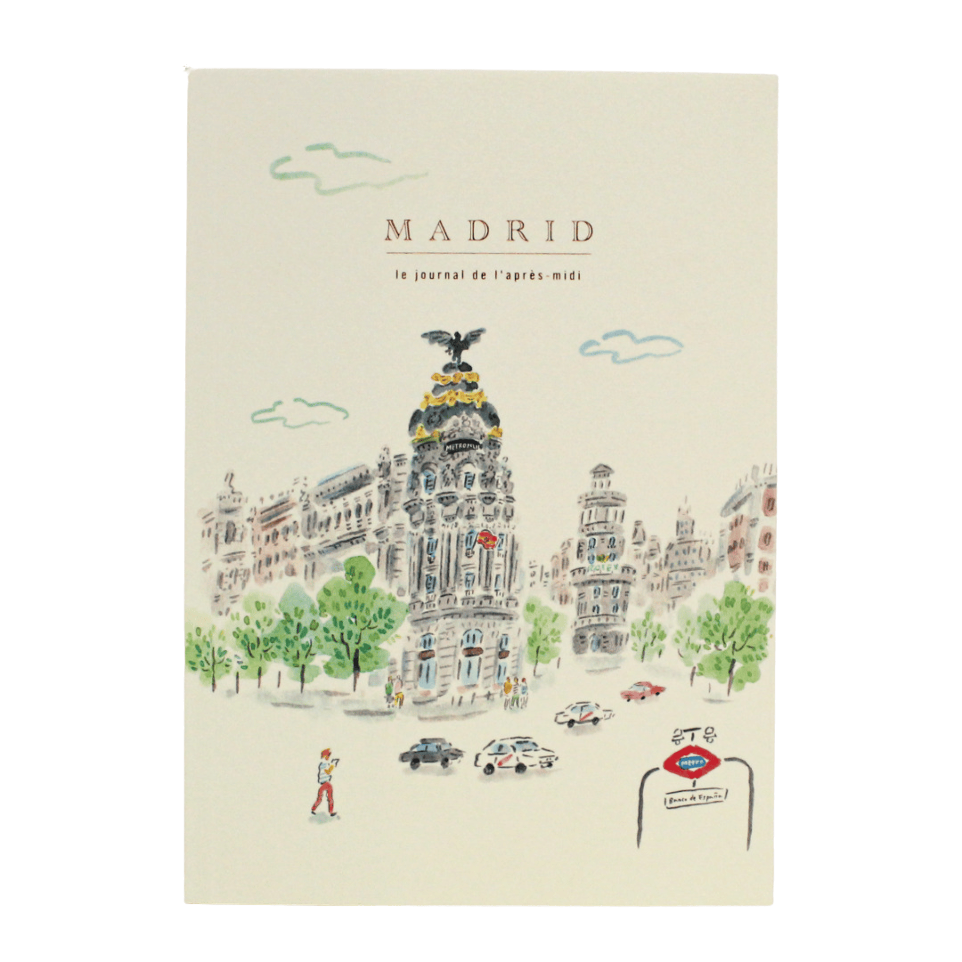 Pansydaisy Korea Quaderni Travel Journal - Madrid