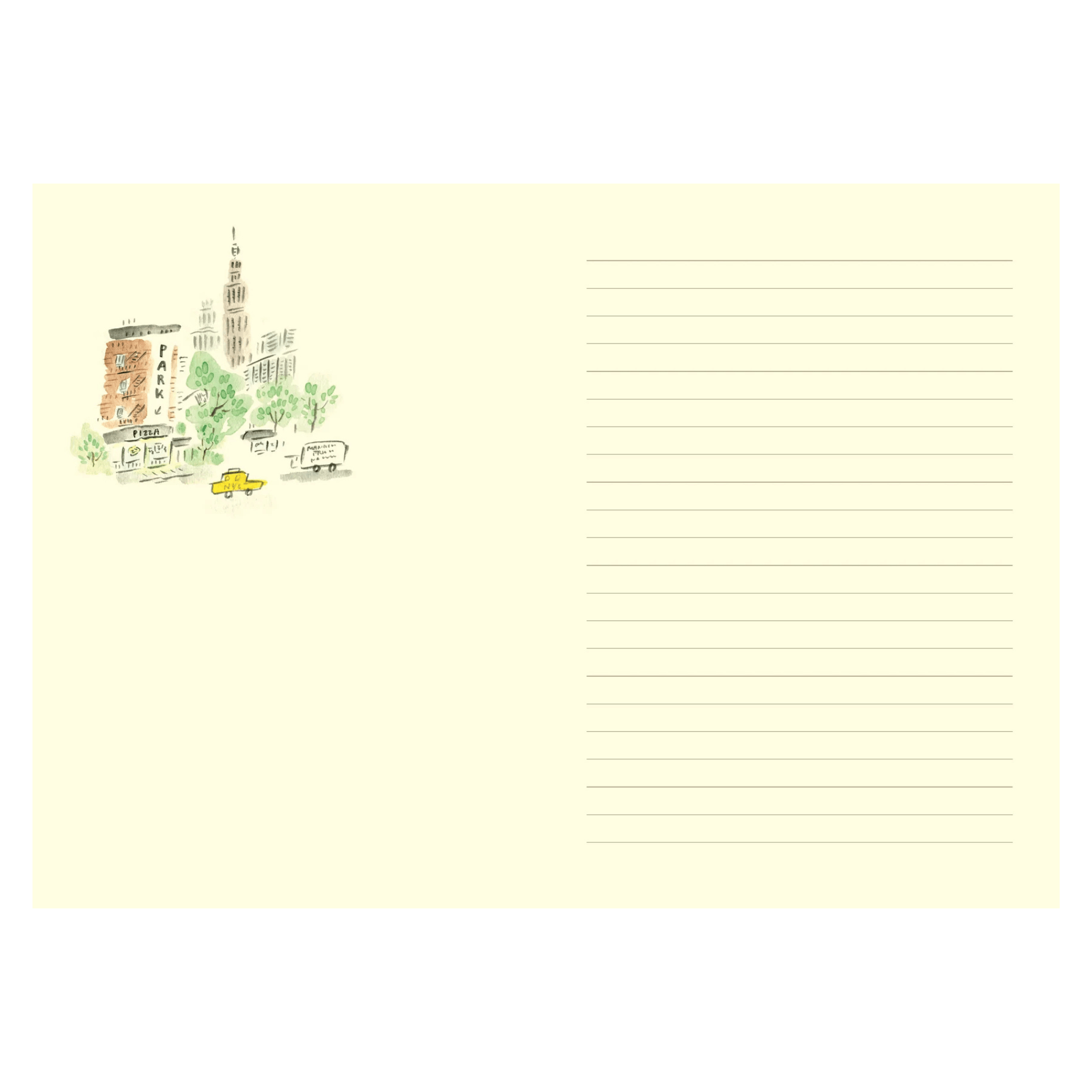 Pansydaisy Korea Quaderni Travel Journal - New York City Night