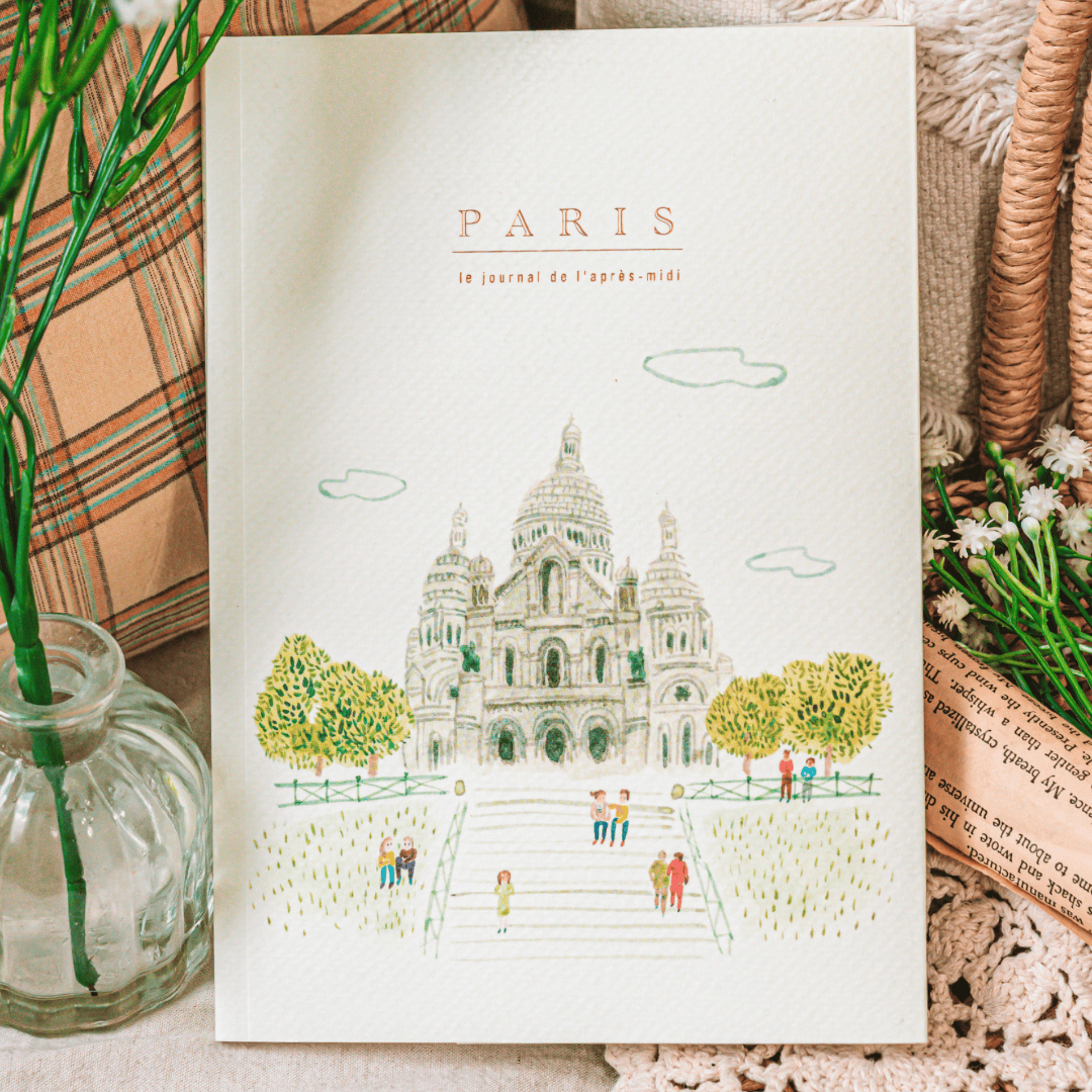 Pansydaisy Korea Quaderni Travel Journal - Paris Sacré Coeur