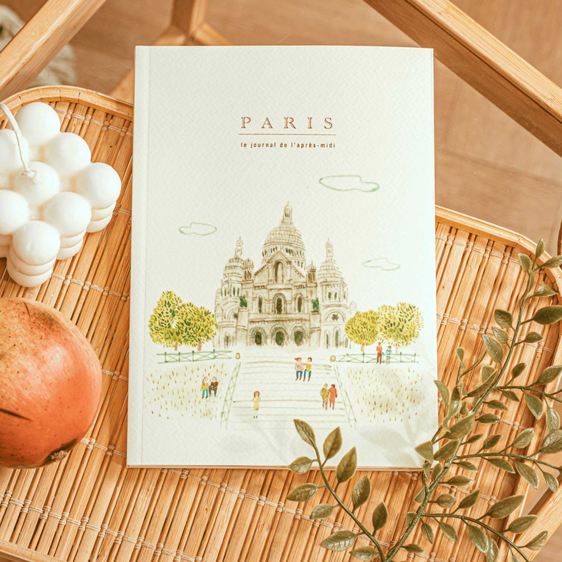 Pansydaisy Korea Quaderni Travel Journal - Paris Sacré Coeur