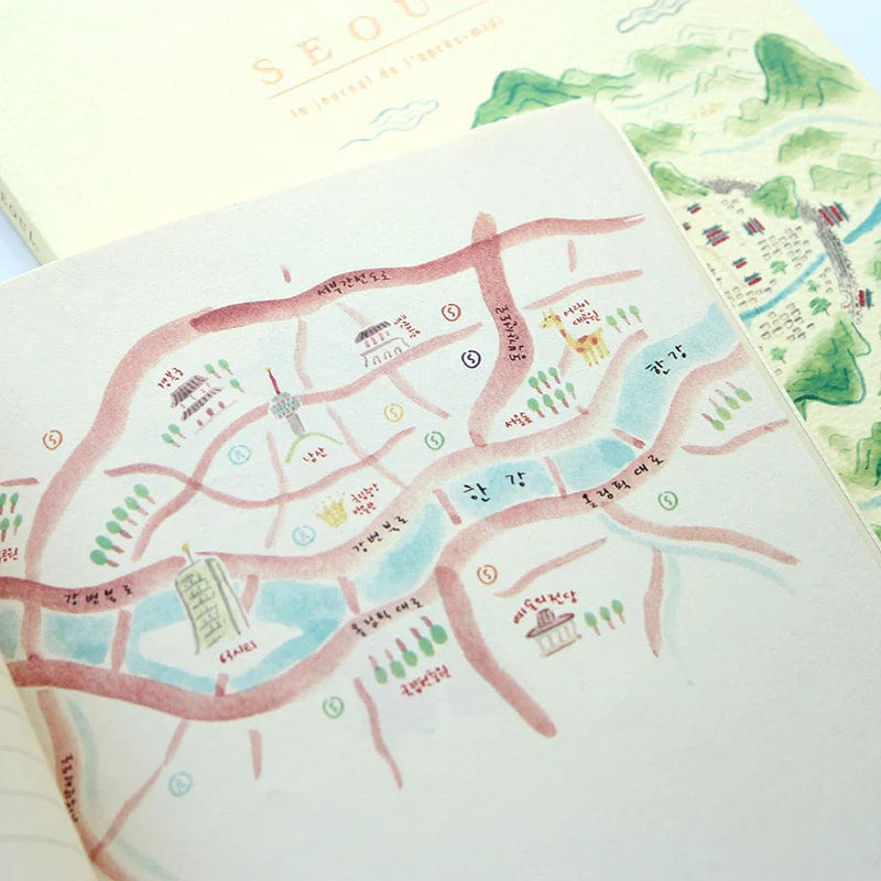 Pansydaisy Korea Quaderni Travel Journal - Seoul