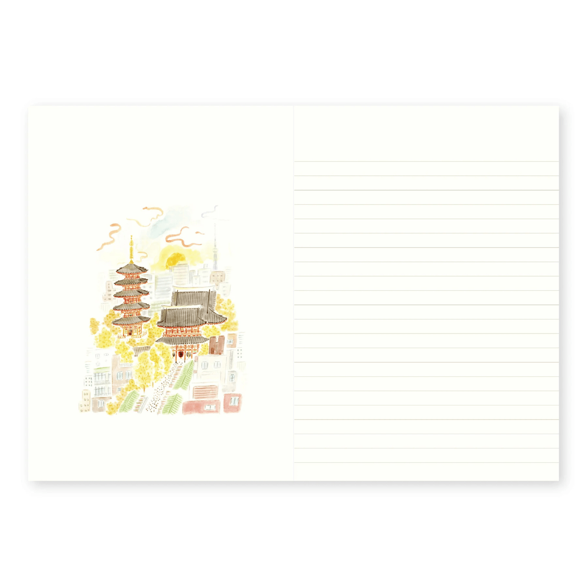 Pansydaisy Korea Quaderni Travel Journal - Tokyo Tower Night