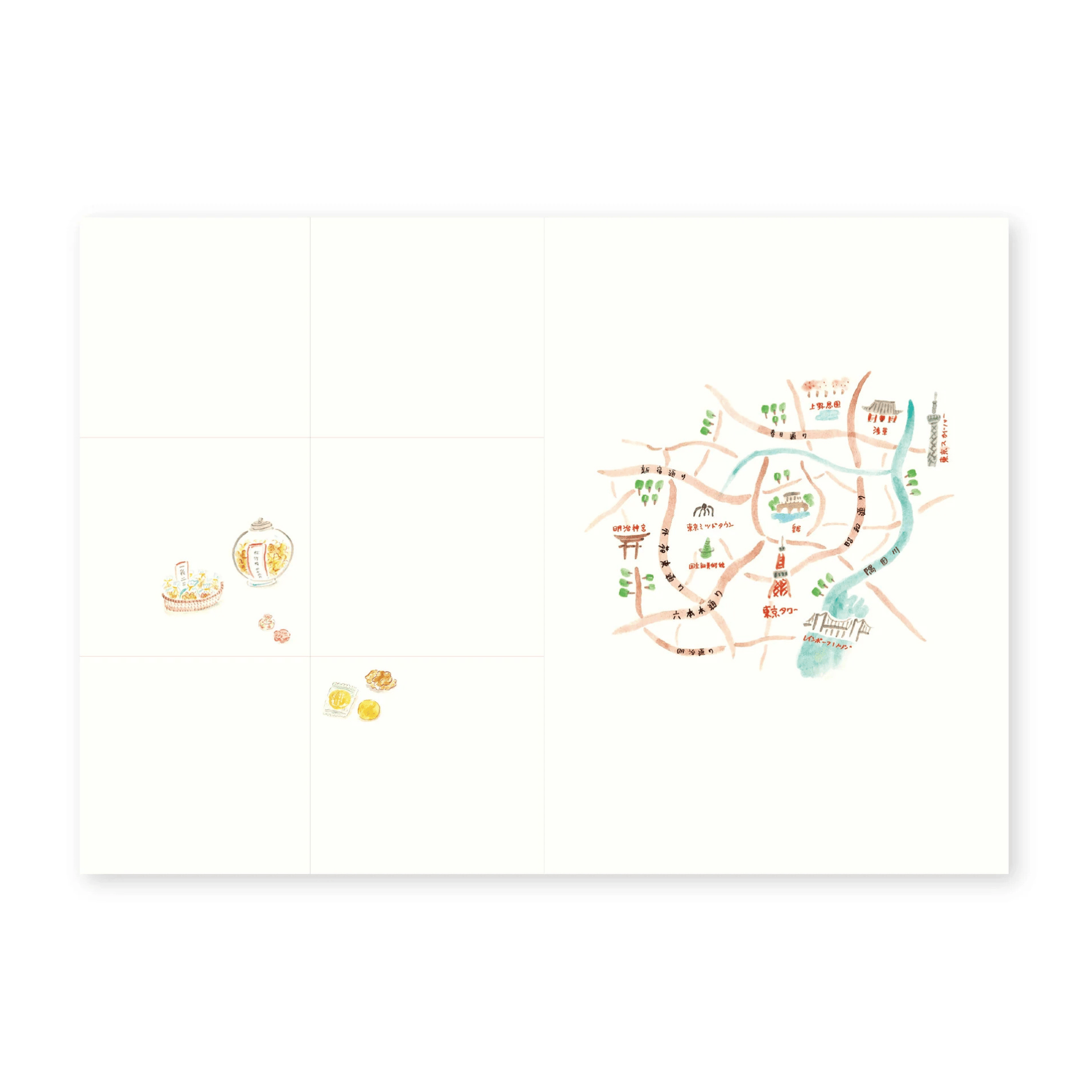 Pansydaisy Korea Quaderni Travel Journal - Tokyo Tower Night