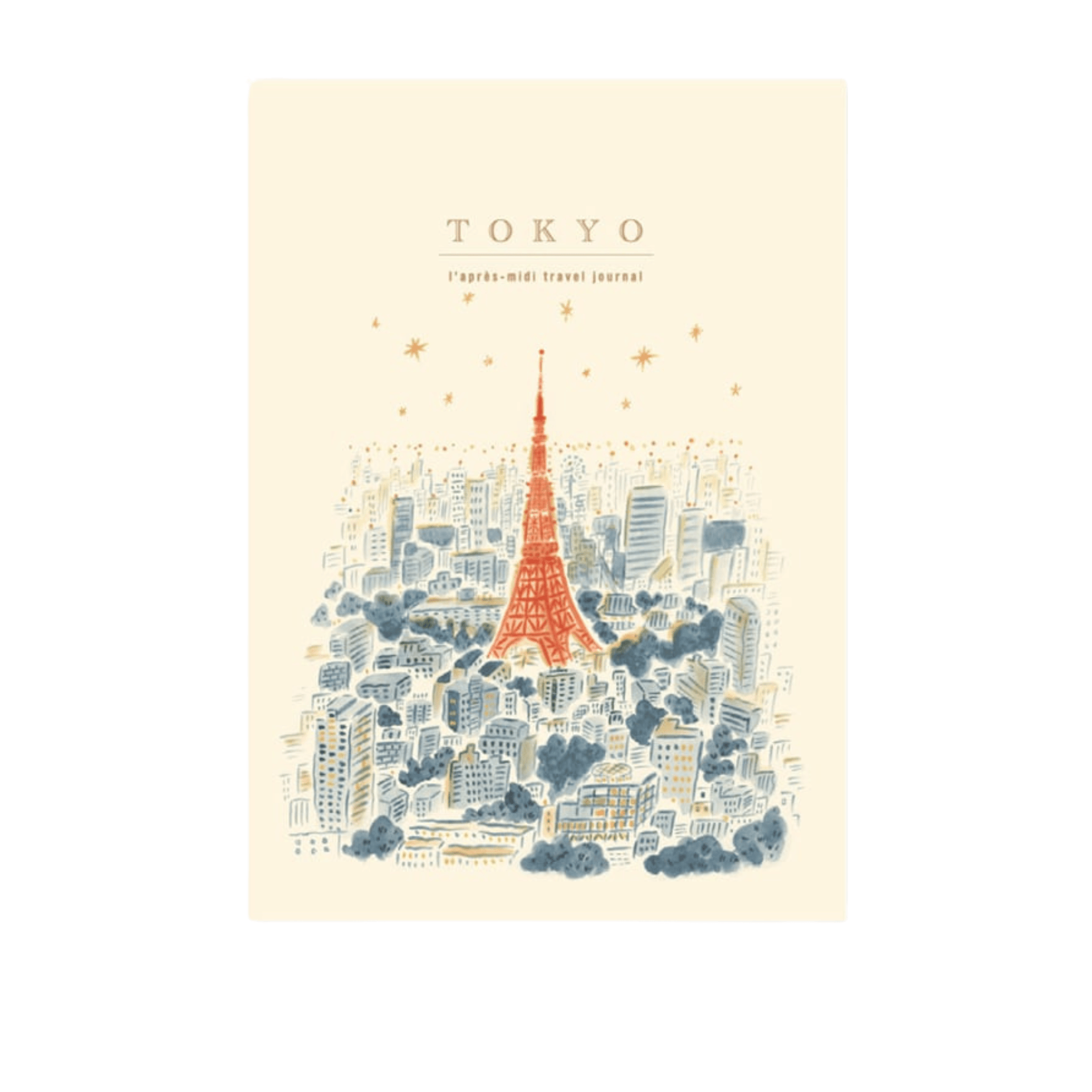 Pansydaisy Korea Quaderni Travel Journal - Tokyo Tower Night