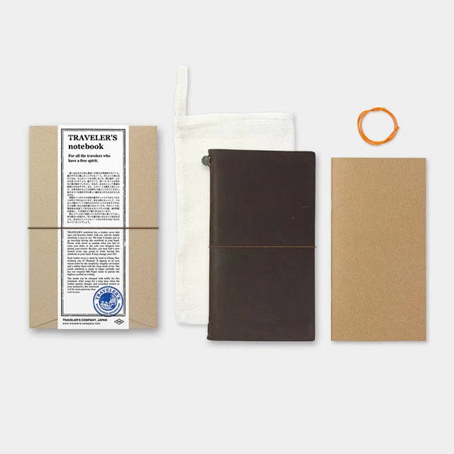 Traveler's Company Japan Quaderni Traveler's Notebook Brown