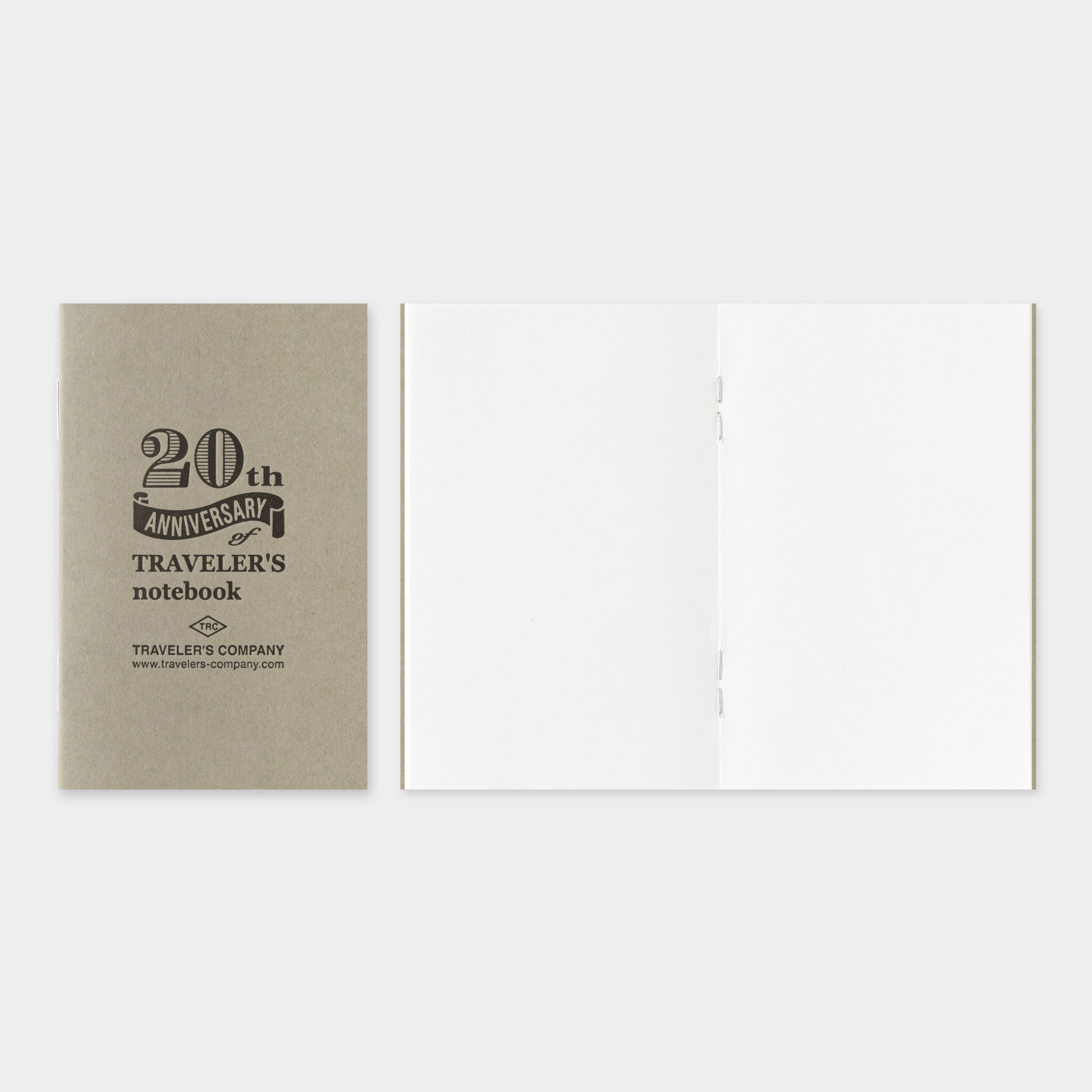 Traveler's Company Japan Quaderni Traveler's Notebook Card Size - 20th Anniversary Edition