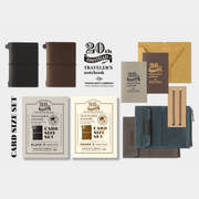 Traveler's Company Japan Quaderni Traveler's Notebook Card Size - 20th Anniversary Edition