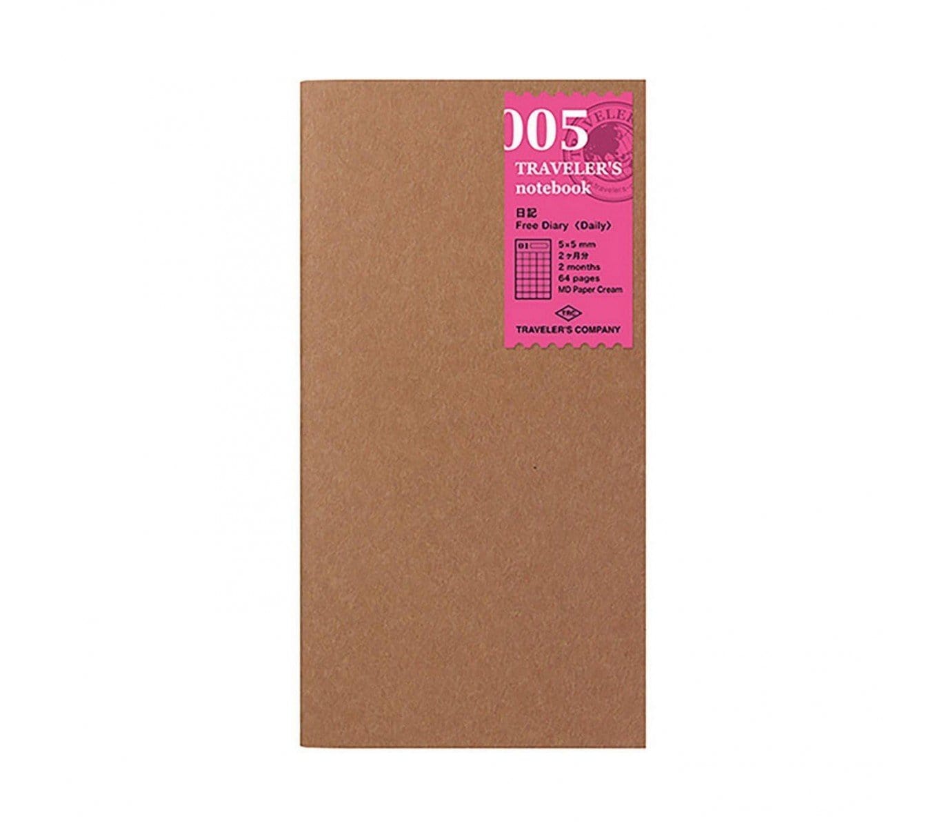 Traveler's Company Japan Quaderni Traveler's Notebook Refill - Planner