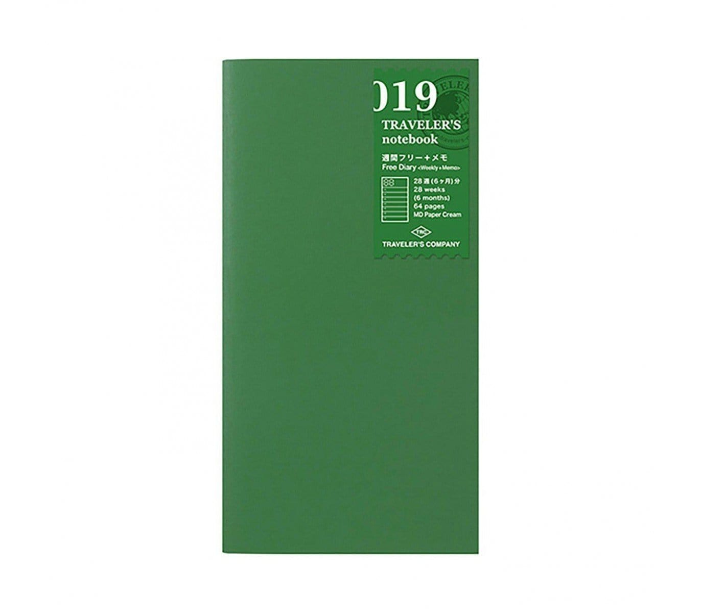 Traveler's Company Japan Quaderni Traveler's Notebook Refill - Planner
