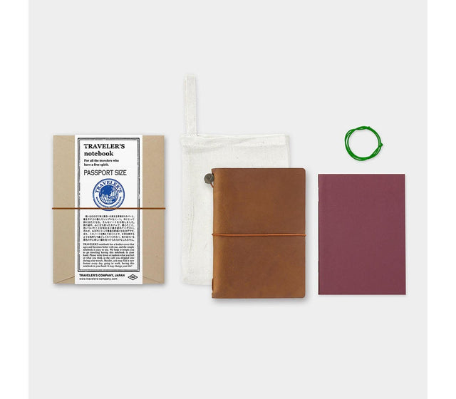 Traveler's Company Japan Quaderni Traveler's Passport Camel