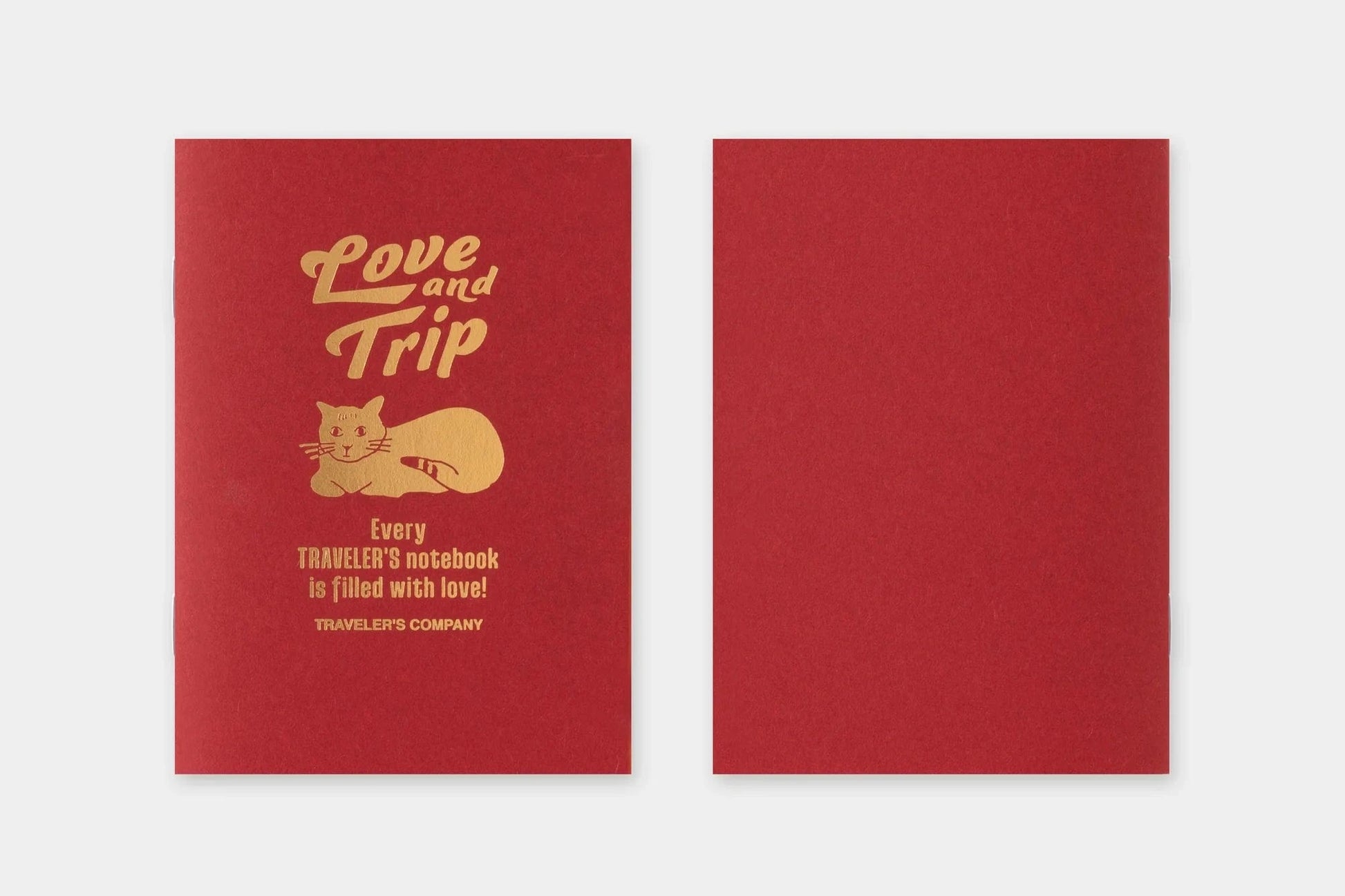 Traveler's Company Japan Quaderni Traveler's Passport Limited Edition - LOVE AND TRIP