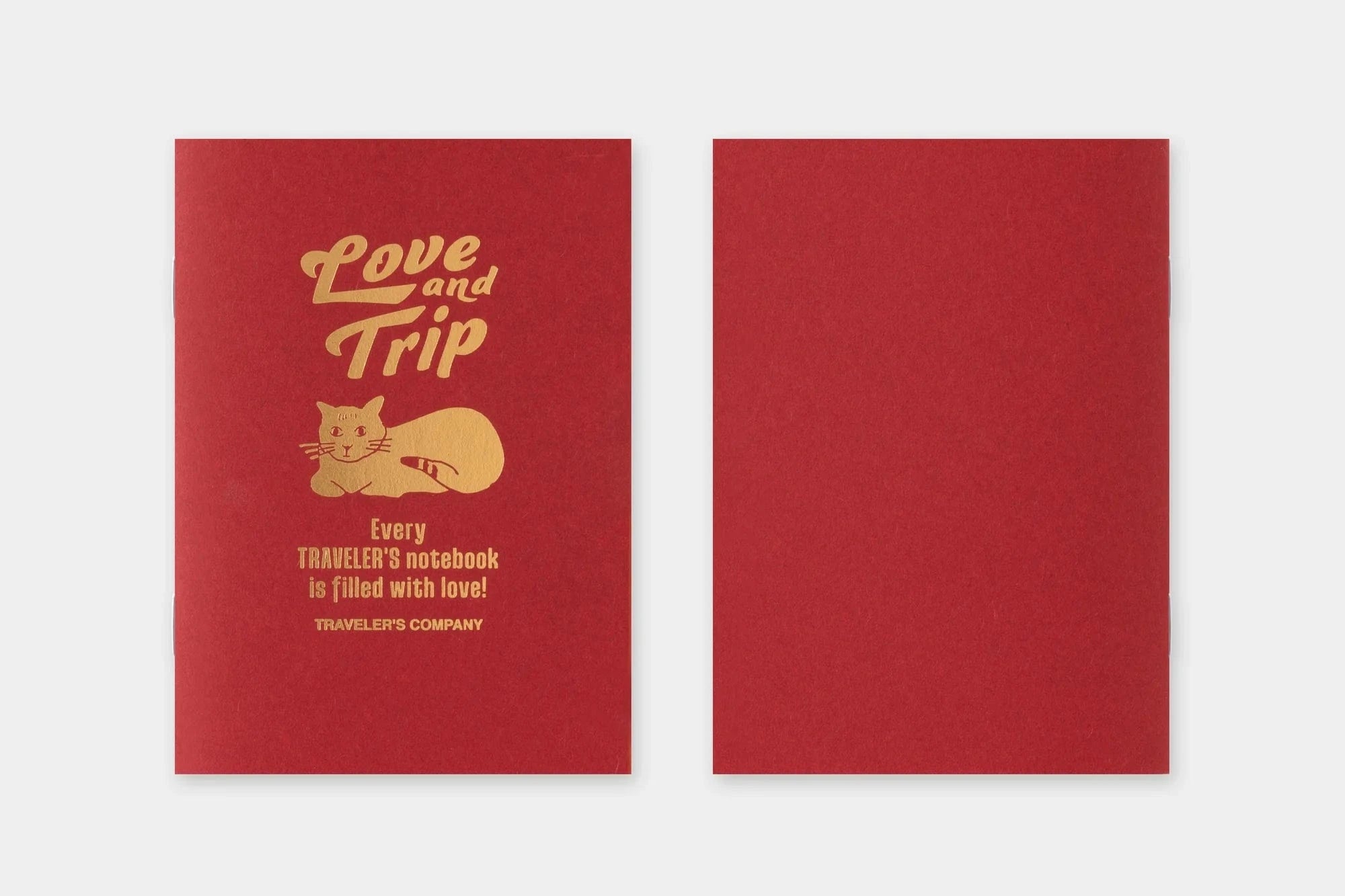 Traveler's Company Japan Quaderni Traveler's Passport Limited Edition - LOVE AND TRIP