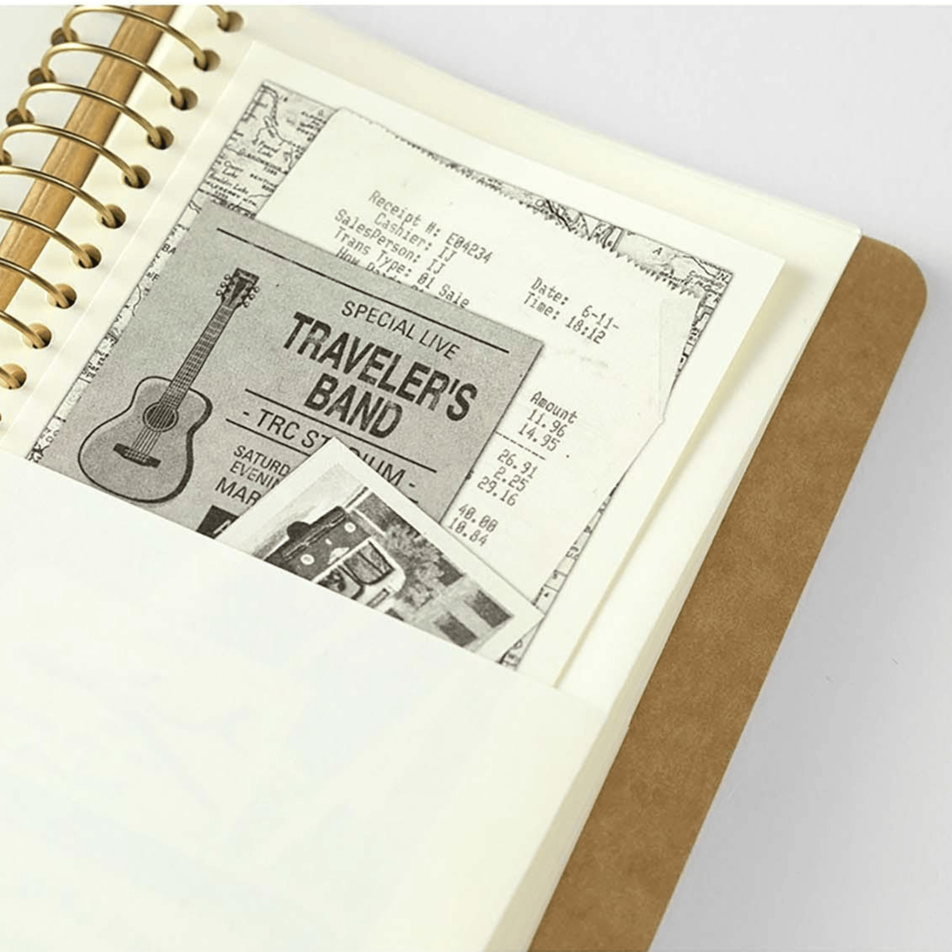 Traveler's Company Japan Quaderni Traveler's Spiral Ring Notebook - A6 SLIM
