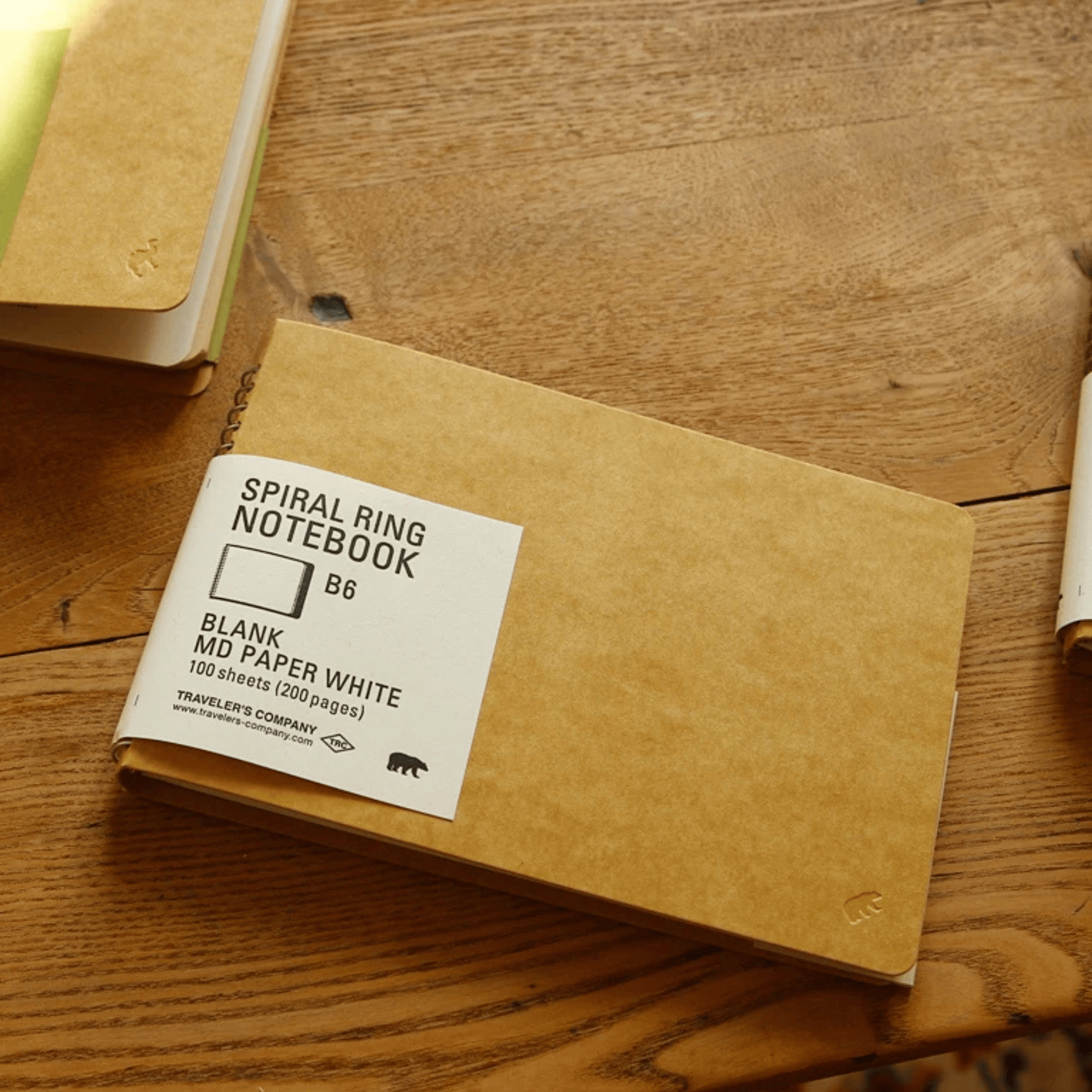 Traveler's Company Japan Quaderni Traveler's Spiral Ring Notebook - B6 SLIM