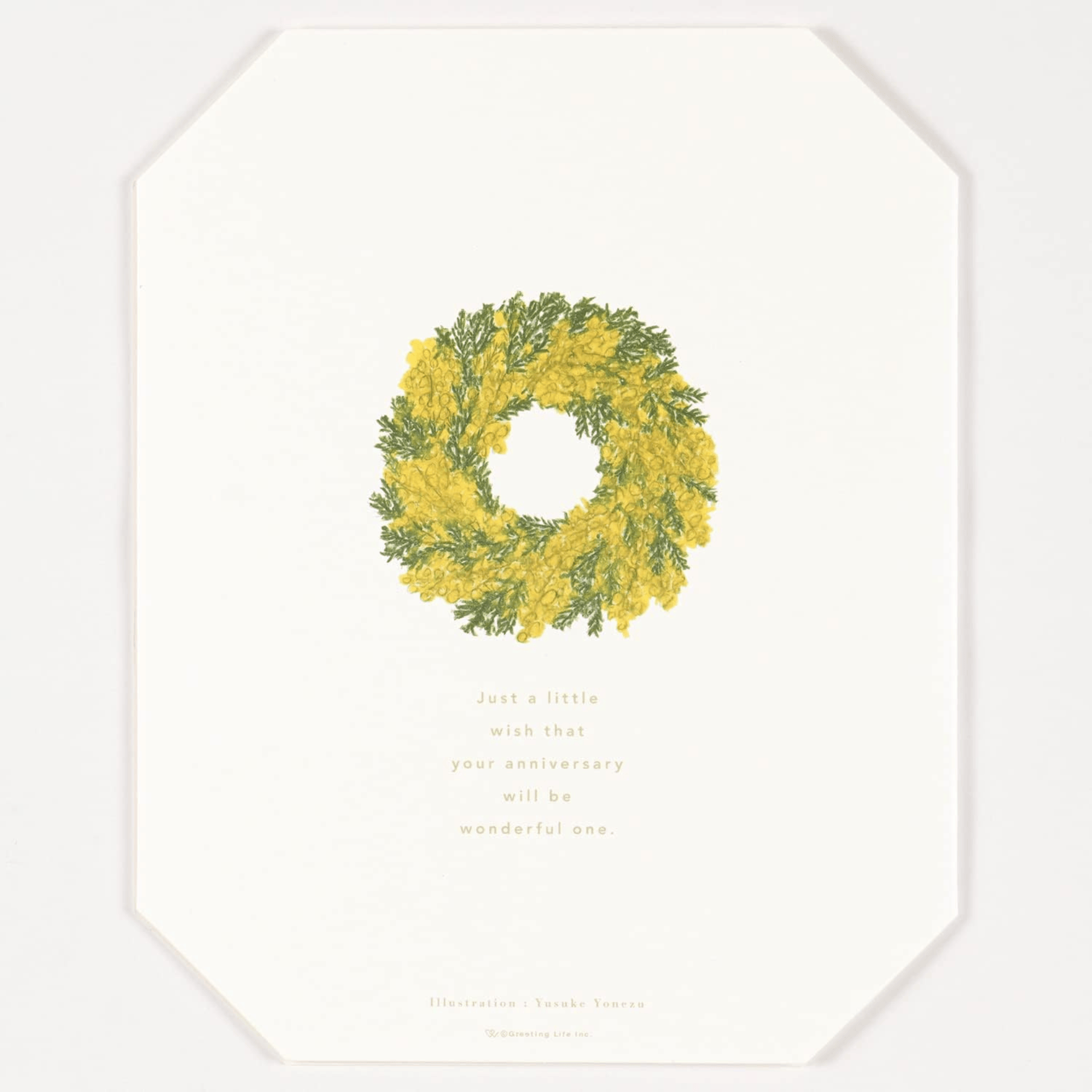 Greeting Life Quaderni Yusuke Yonezu Anniversary Board