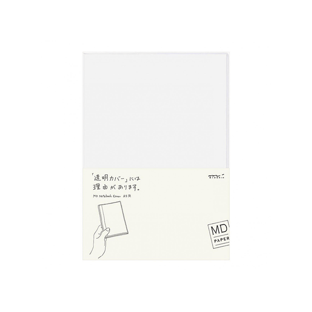 Midori Quaderno Cover per MD Notebook A5 Clear