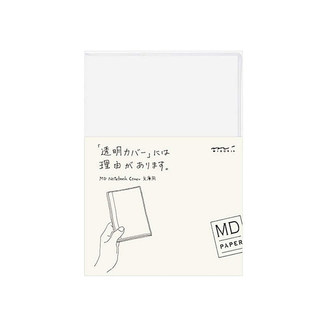 Midori Quaderno Cover per MD Notebook A6 Clear