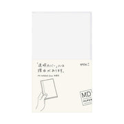 Midori Quaderno Cover per MD Notebook B6 Slim Clear