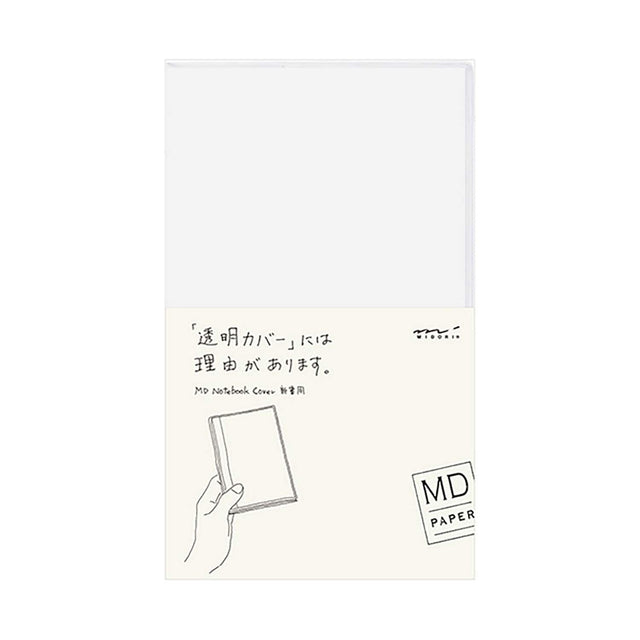 Midori Quaderno Cover per MD Notebook B6 Slim Clear