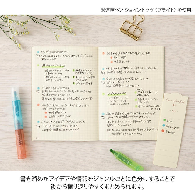 Midori Quaderno MD Commonplace Book A6