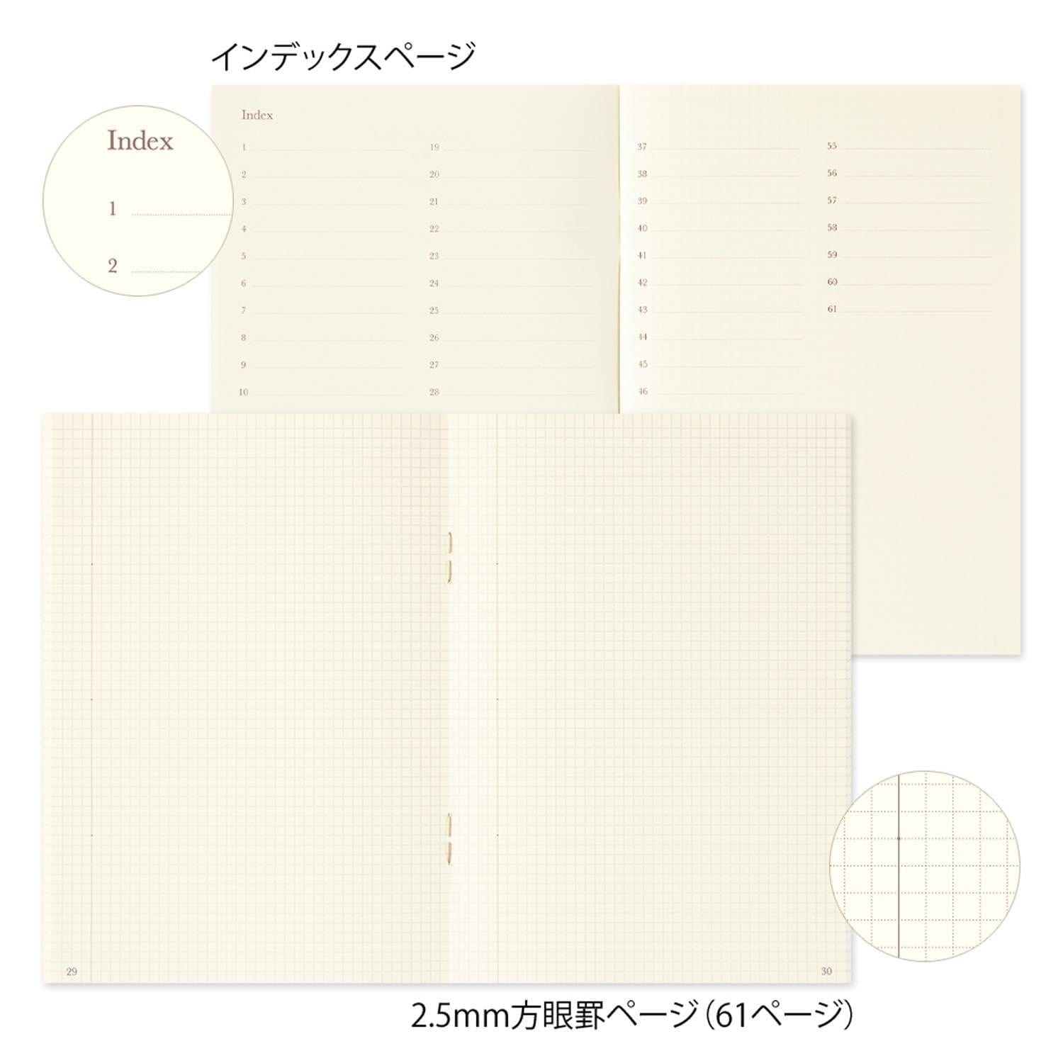 Midori Quaderno MD Commonplace Book A6