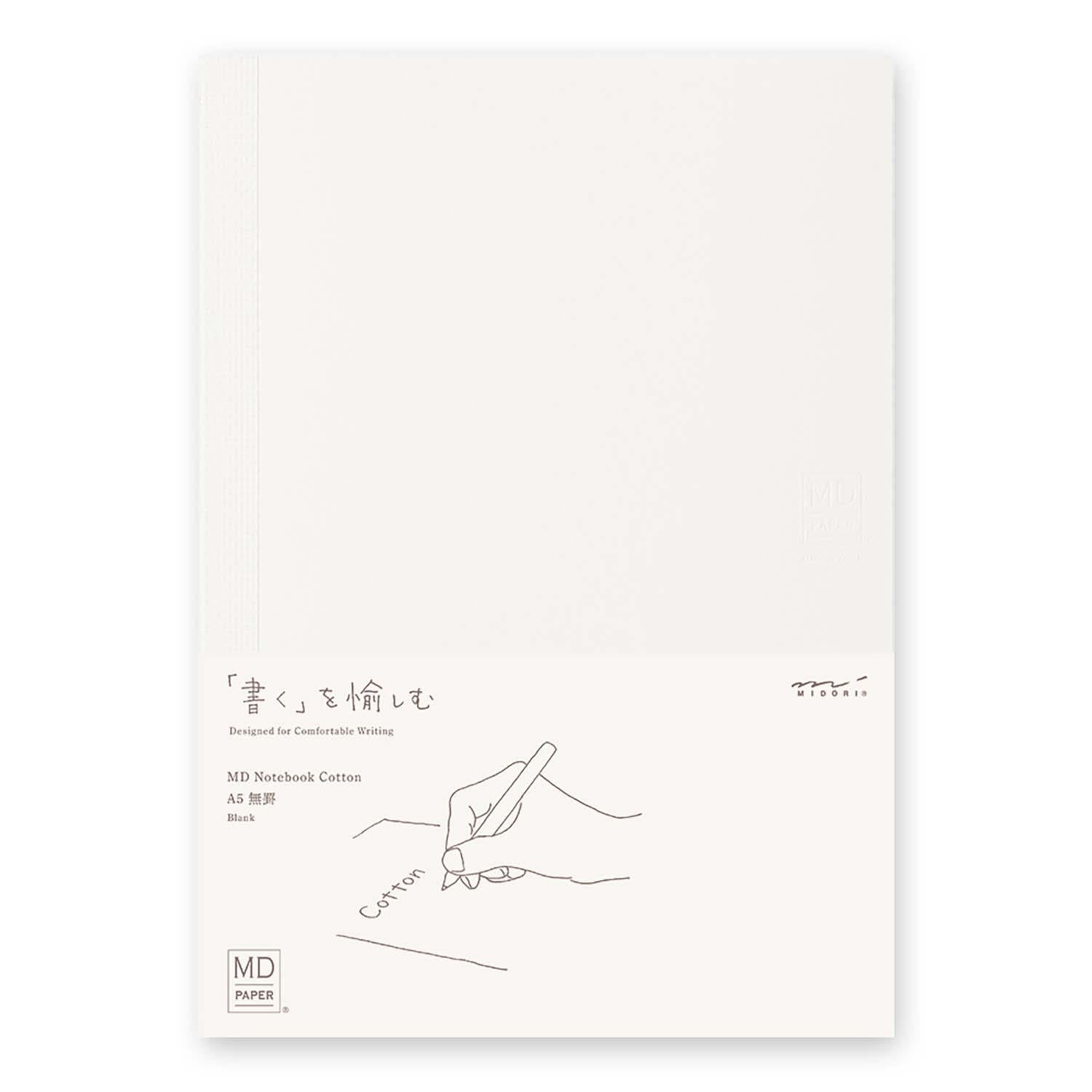 Midori Quaderno MD Notebook Cotton A5